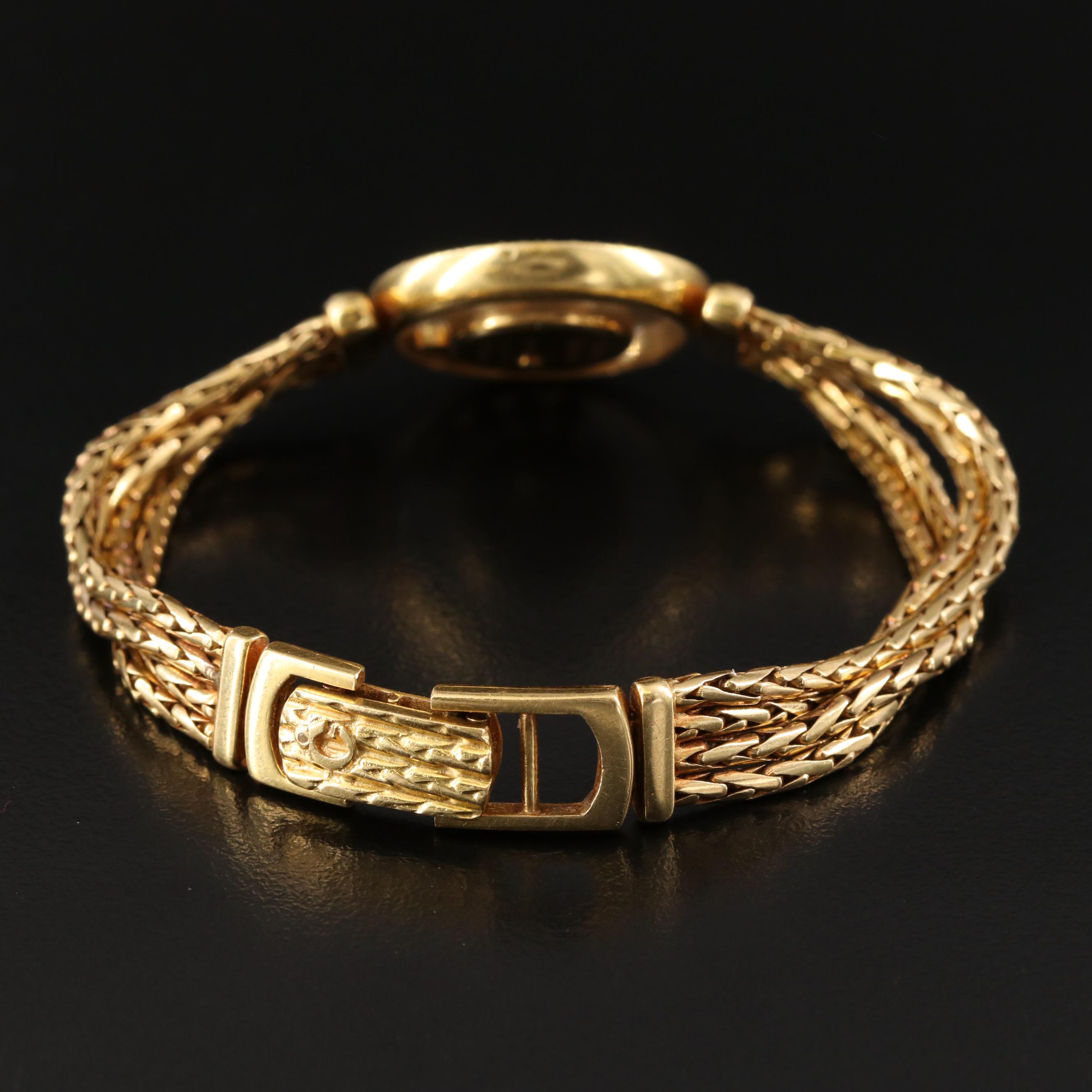 Chopard Happy Diamonds 1.08 CTW 18K Gold Quartz Watch