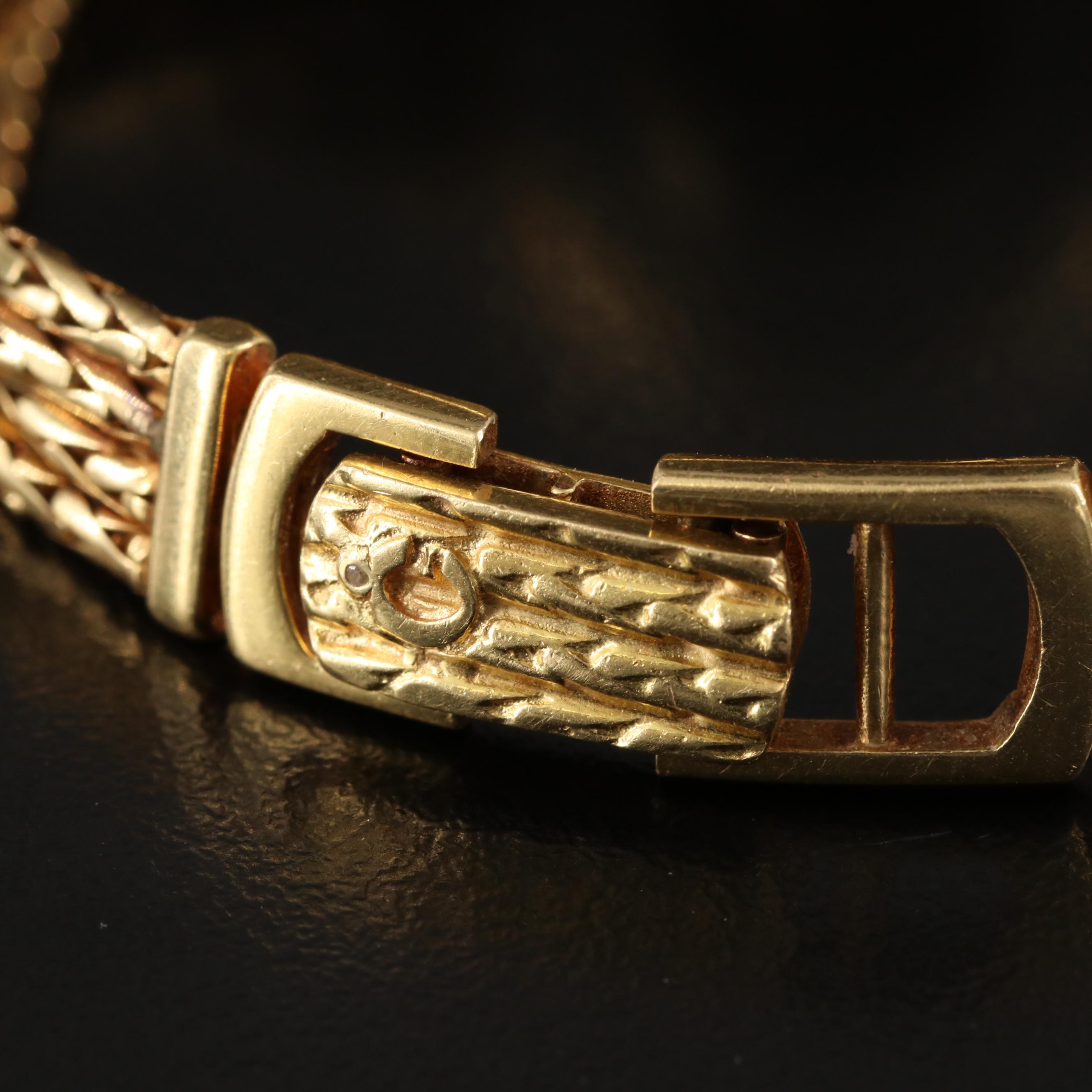 Chopard Happy Diamonds 1.08 CTW 18K Gold Quartz Watch