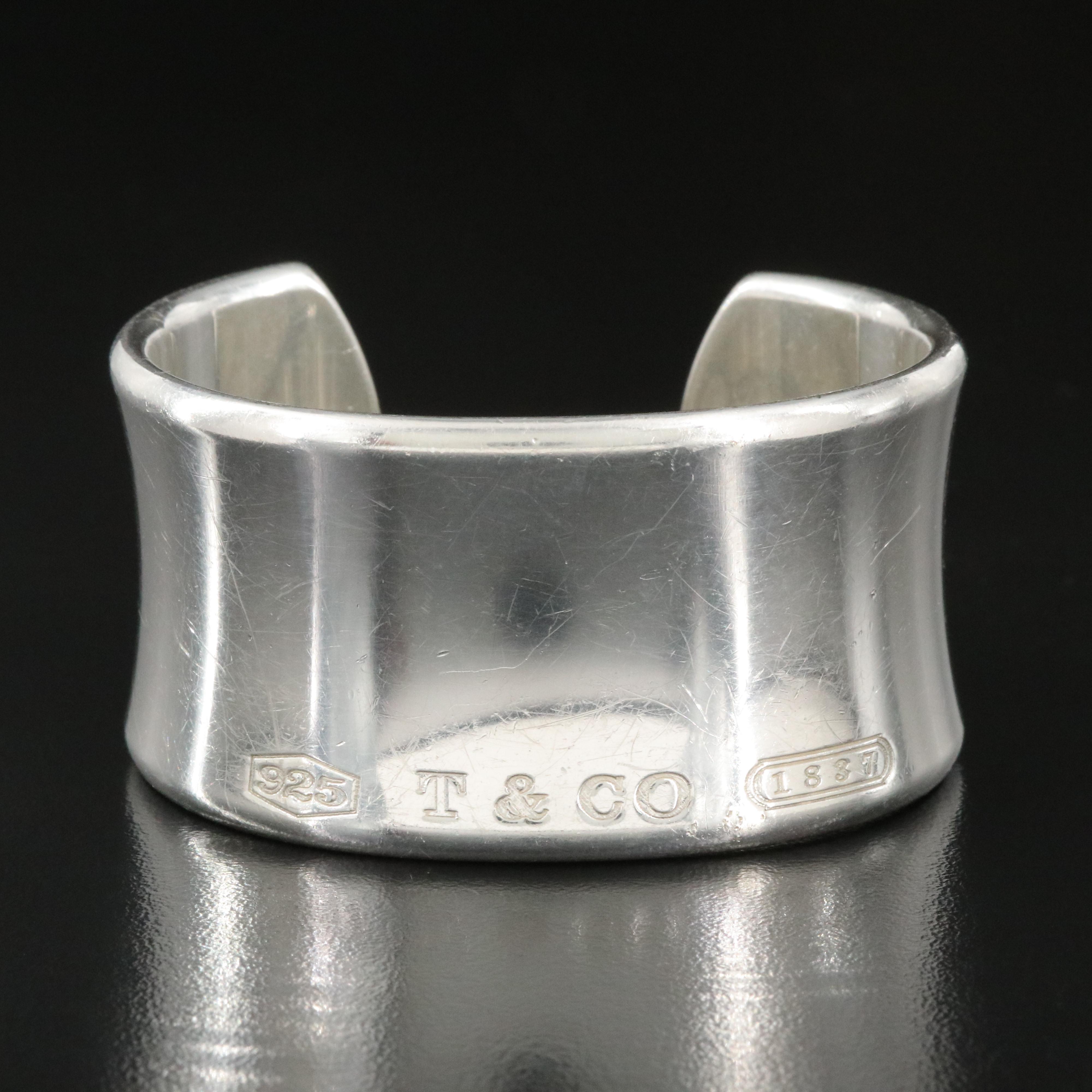 Tiffany & Co. 1837 Sterling Cuff Bracelet
