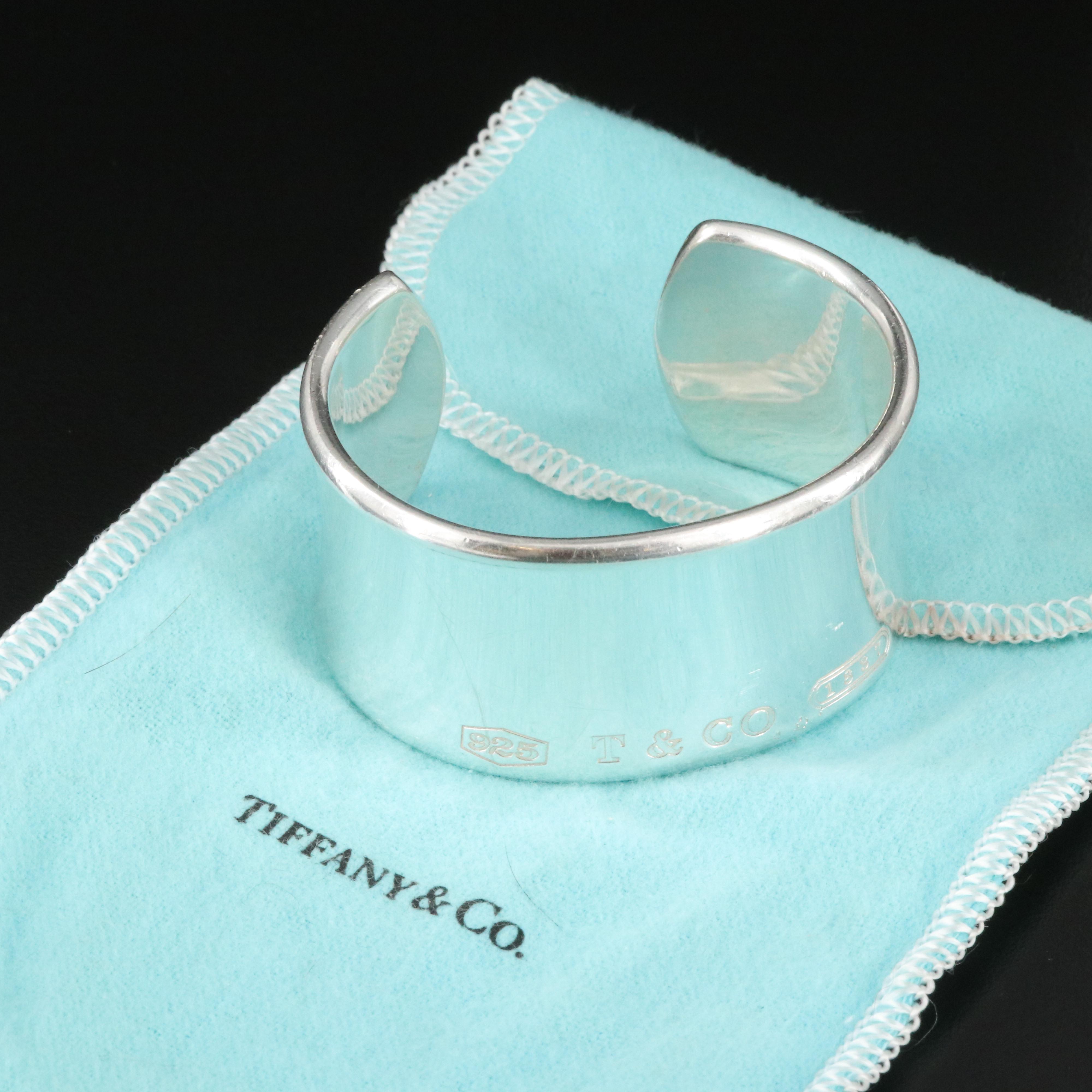 Tiffany & Co. 1837 Sterling Cuff Bracelet