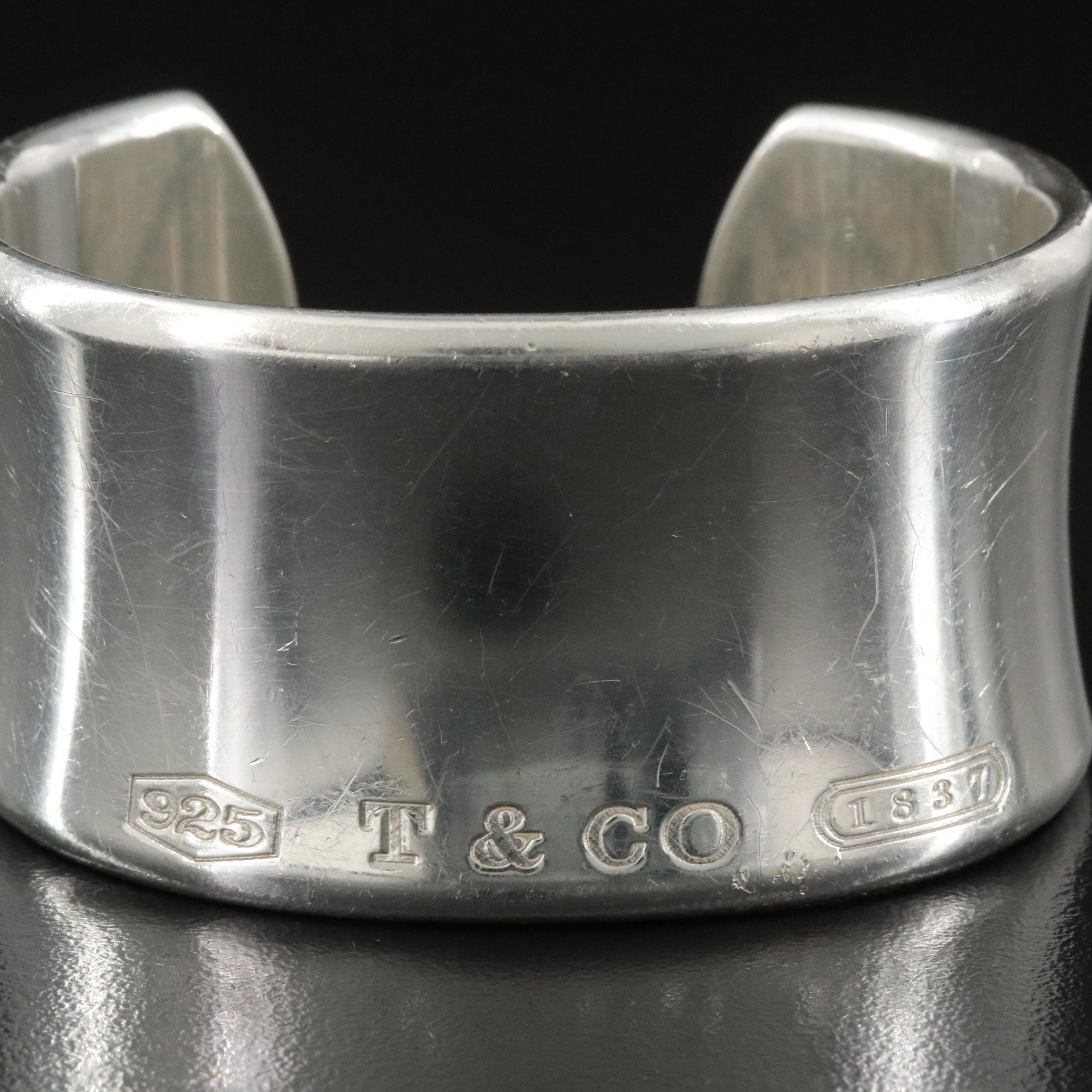 Tiffany & Co. 1837 Sterling Cuff Bracelet
