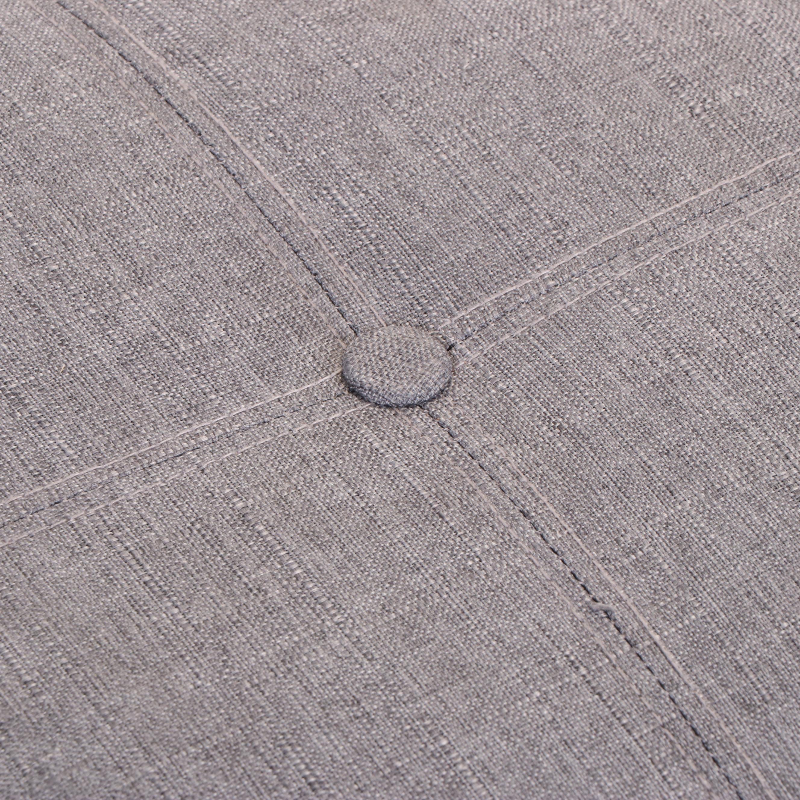 Modernist Style Lounge Chair and Storage Ottoman, Incl. IKEA "Vedbo"