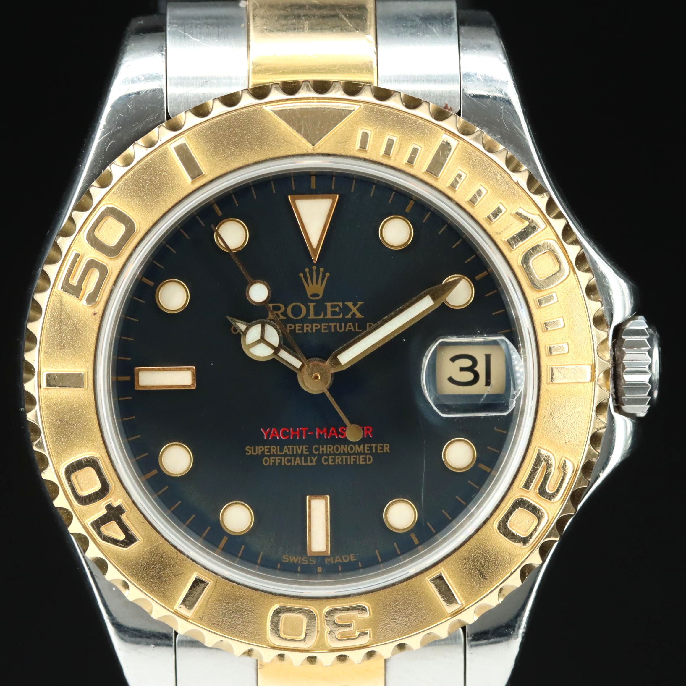 2000 Rolex Oyster Perpetual Date Yacht-Master Watch