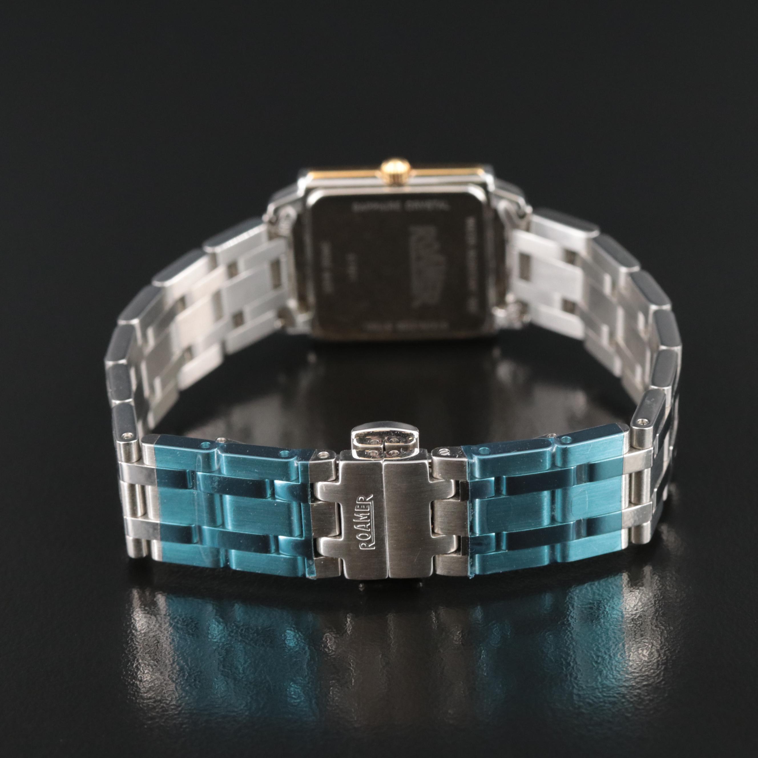 Roamer Square Steel Quartz Watch