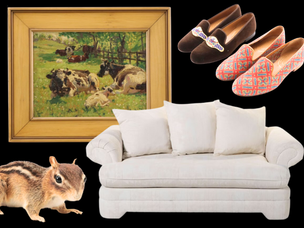 Curated Collection: Fine Art, Custom Upholstery, Taxidermy & Decor