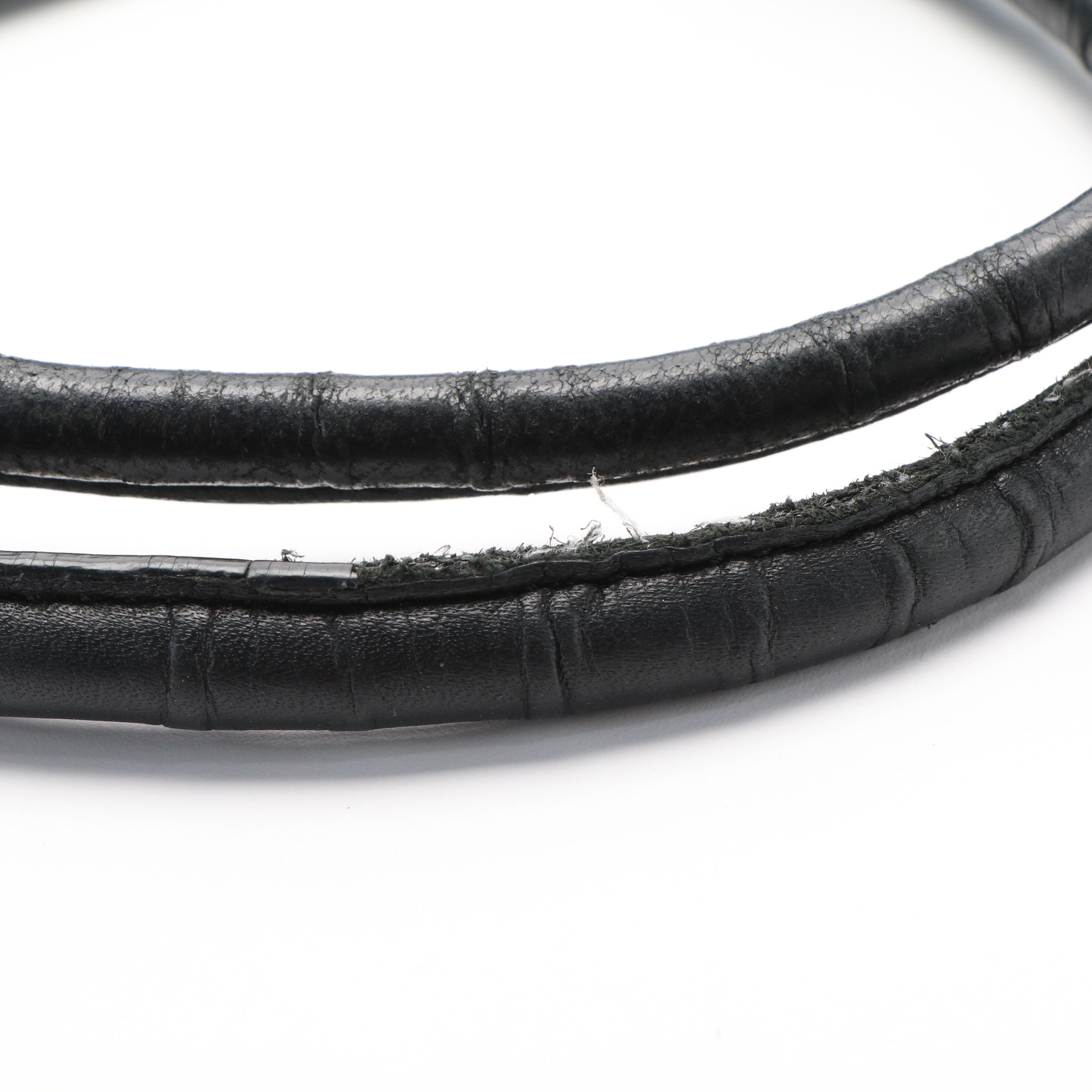 Tory Burch Amanda Black Leather Satchel