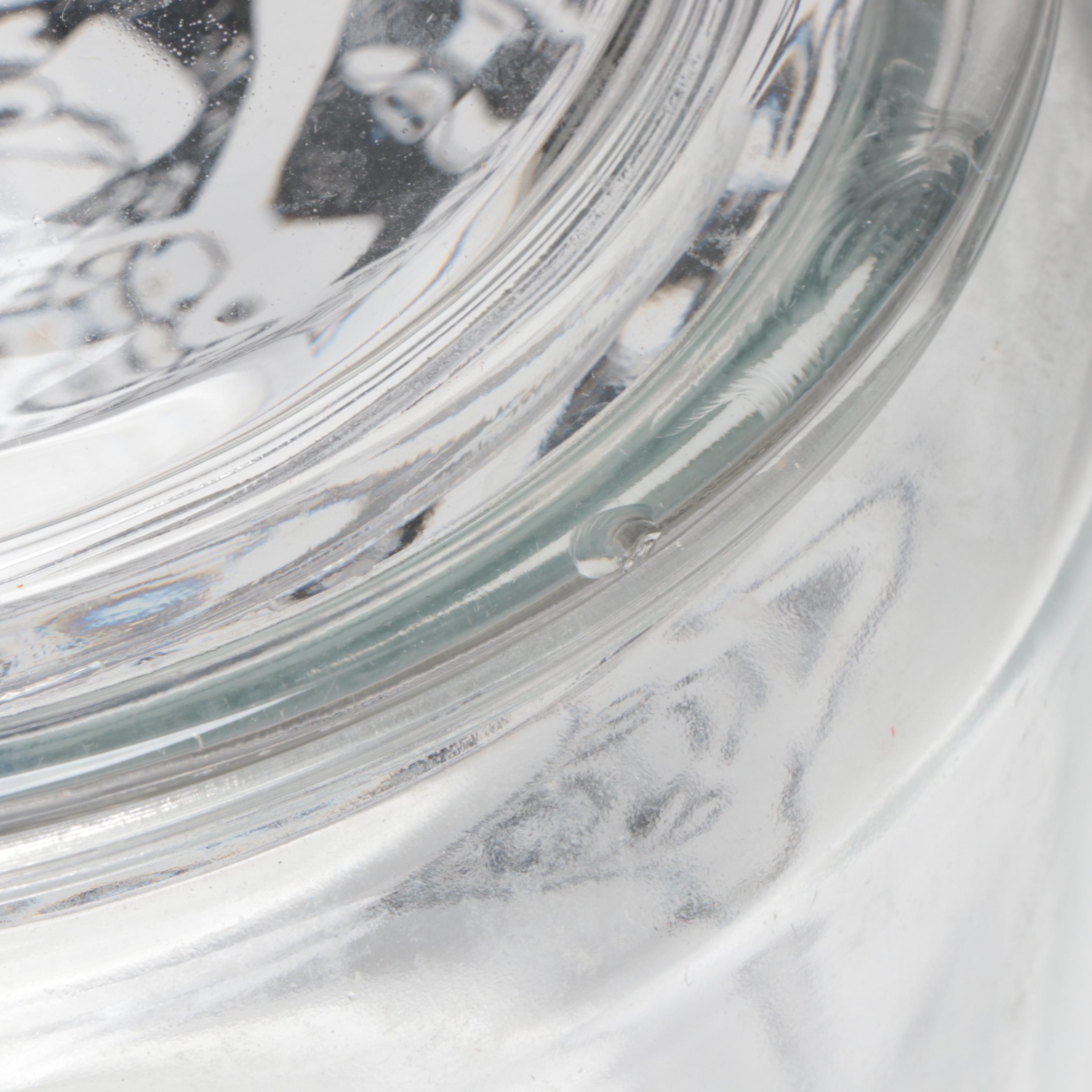 Muppets Inc. Cookie Monster Wanted Sign Glass Cookie Jar