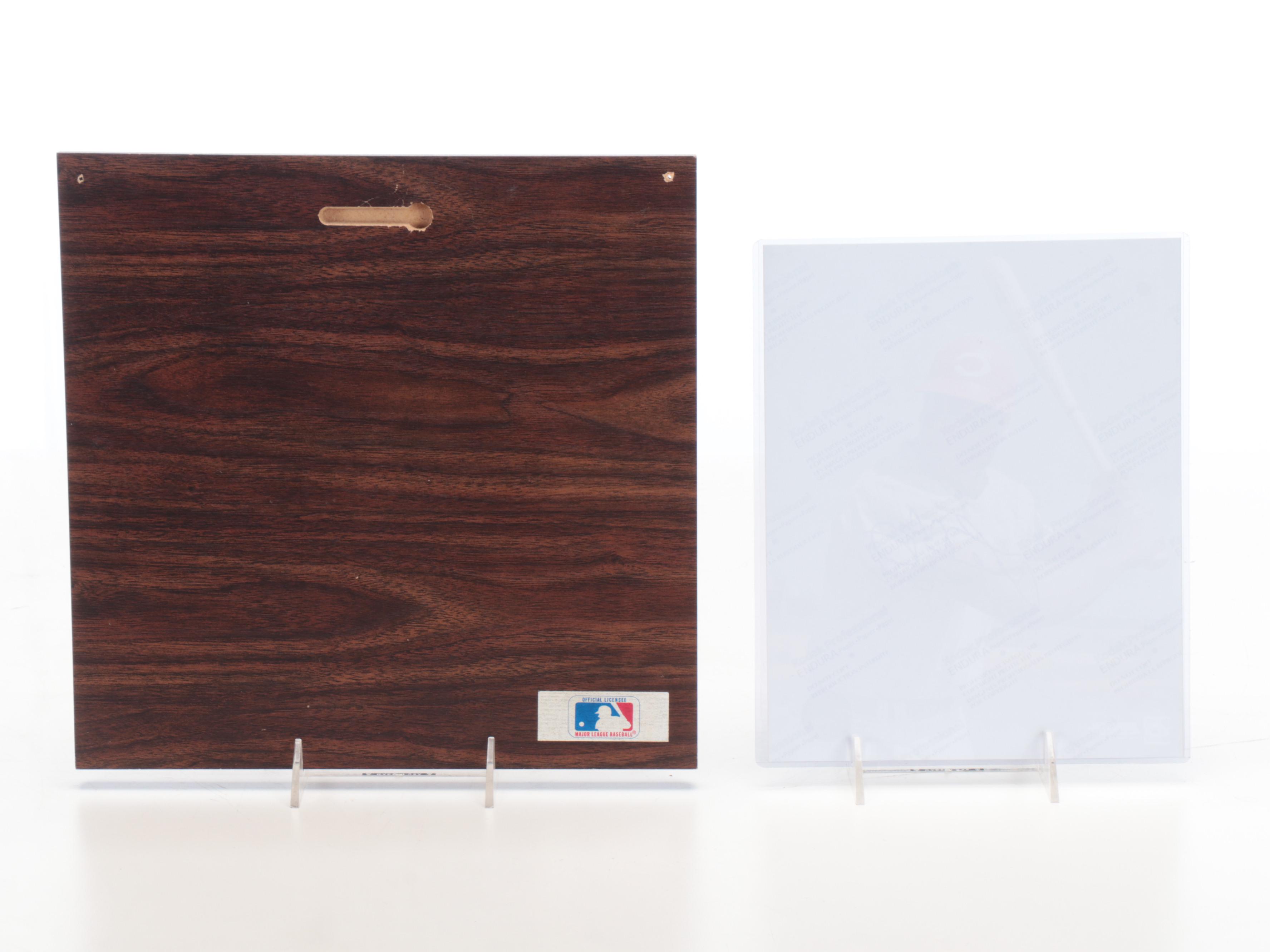 1976 and 1975 Cincinnati Reds Championship Pennants with Scorecards and More