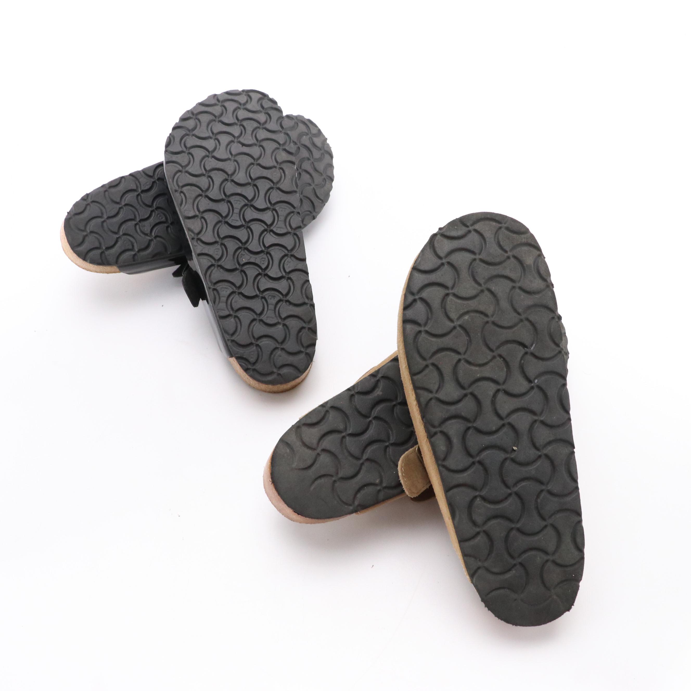 Birkenstock Nashua Birko-Flor Clogs with Box and White Mountain Getty Mules