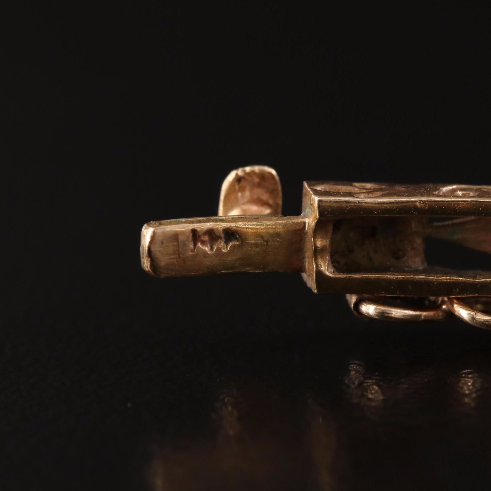 Antique 14K Pearl and Diamond Laurel Leaf Hinged Bangle Bracelet