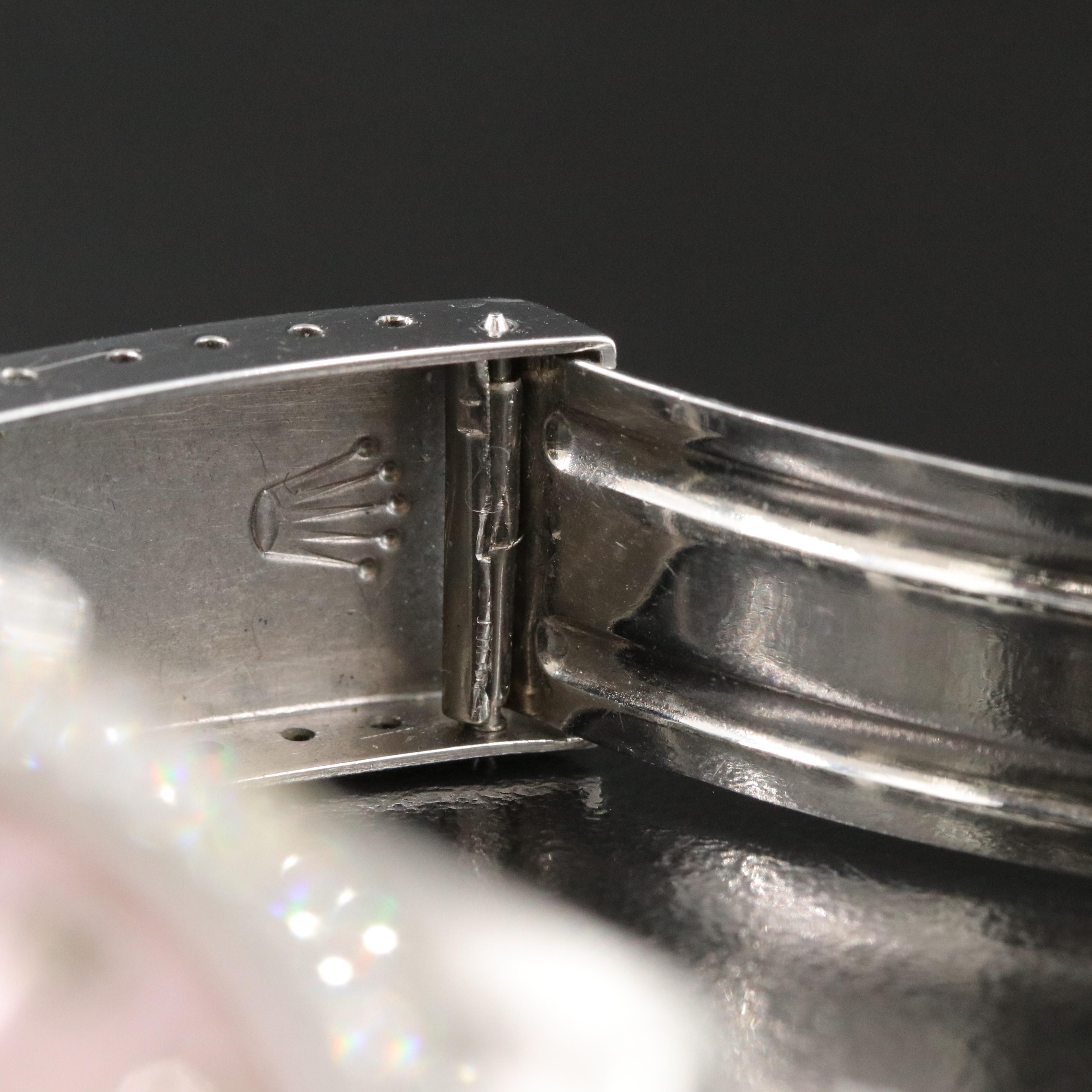 1985 Rolex Custom Pink Diamond Dial and Bezel Datejust Watch