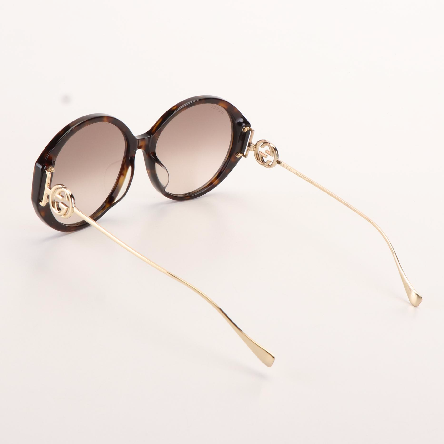 Gucci GG1202SK Oversized Round Sunglasses with Case