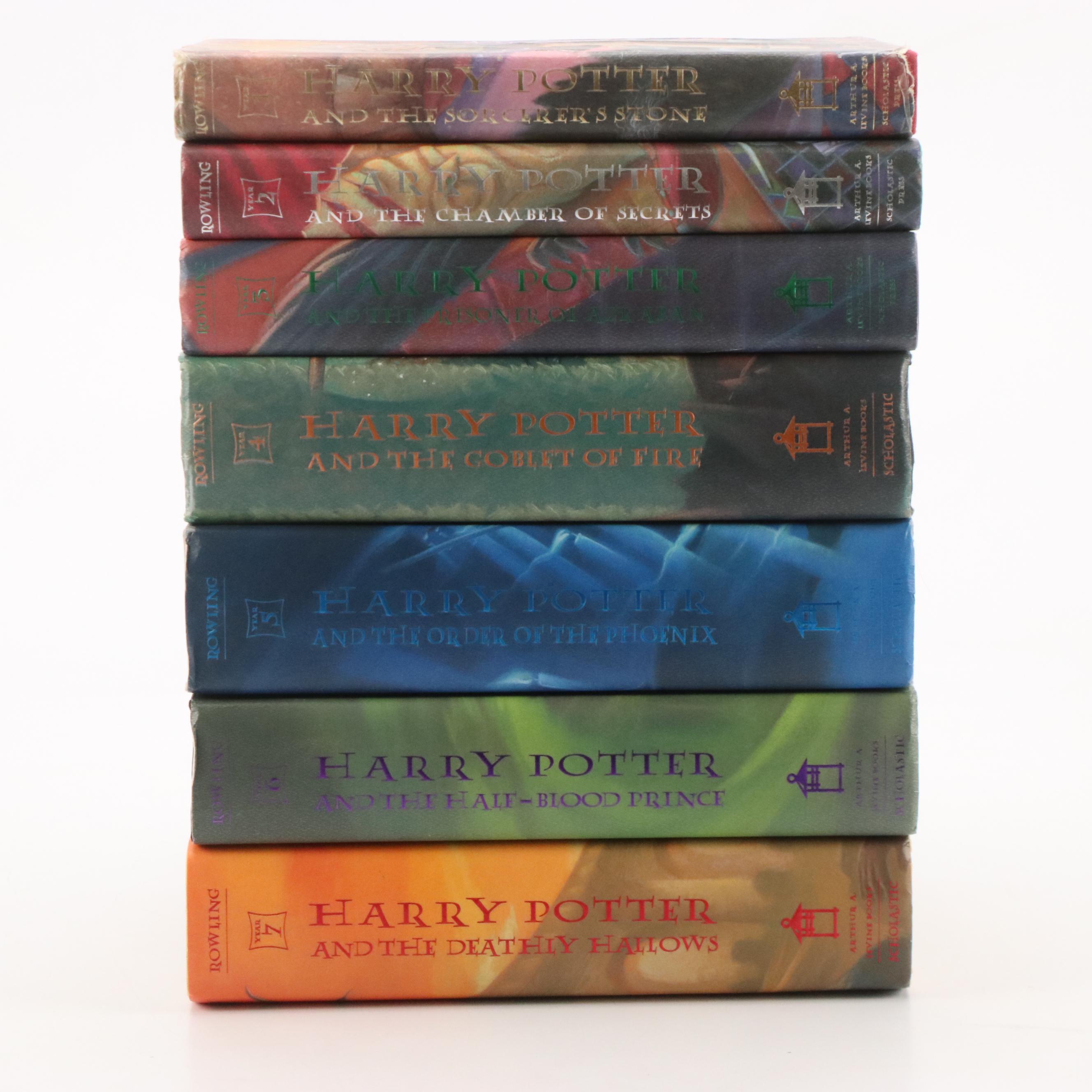 First American Edition "Harry Potter" Complete Series by J. K. Rowling