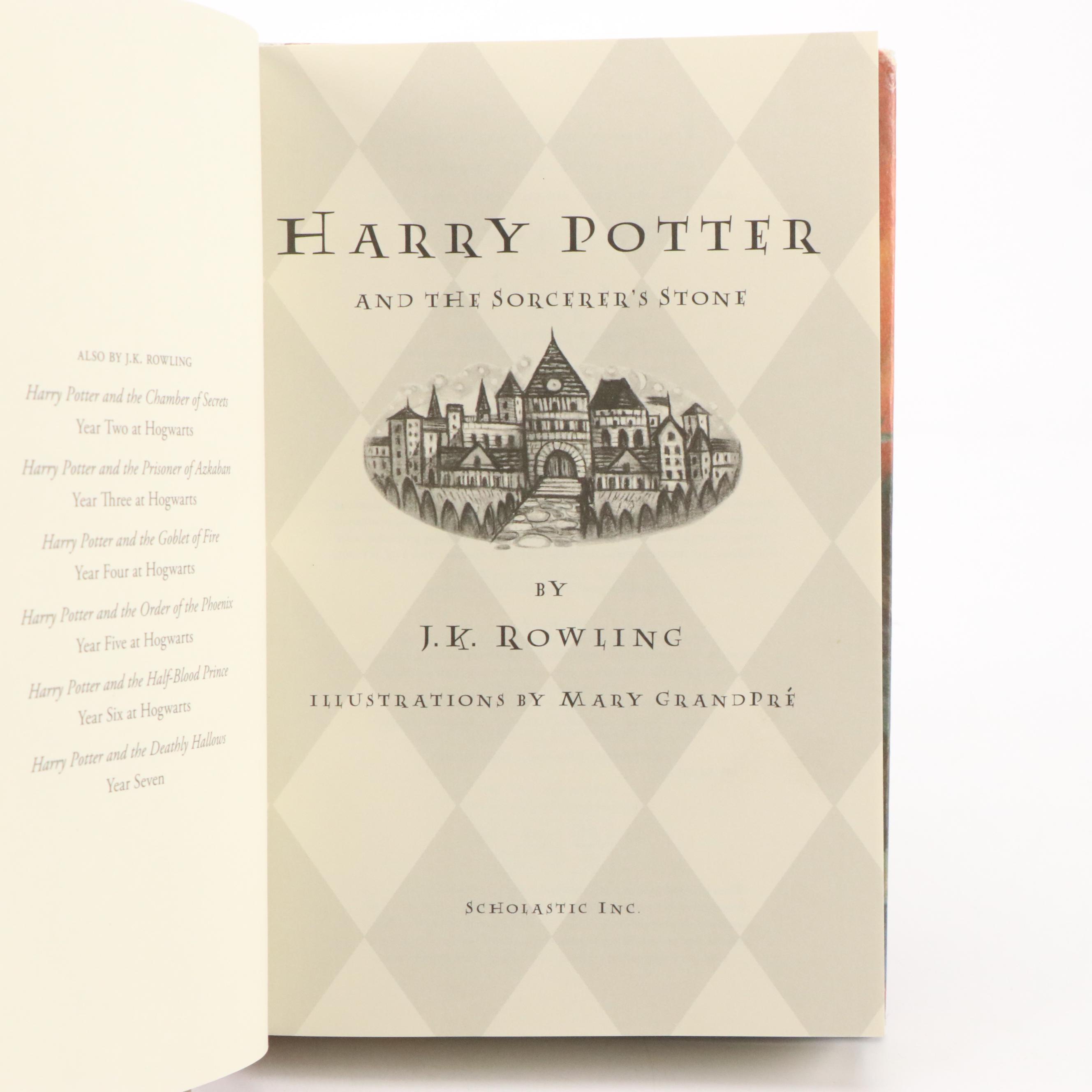 First American Edition "Harry Potter" Complete Series by J. K. Rowling