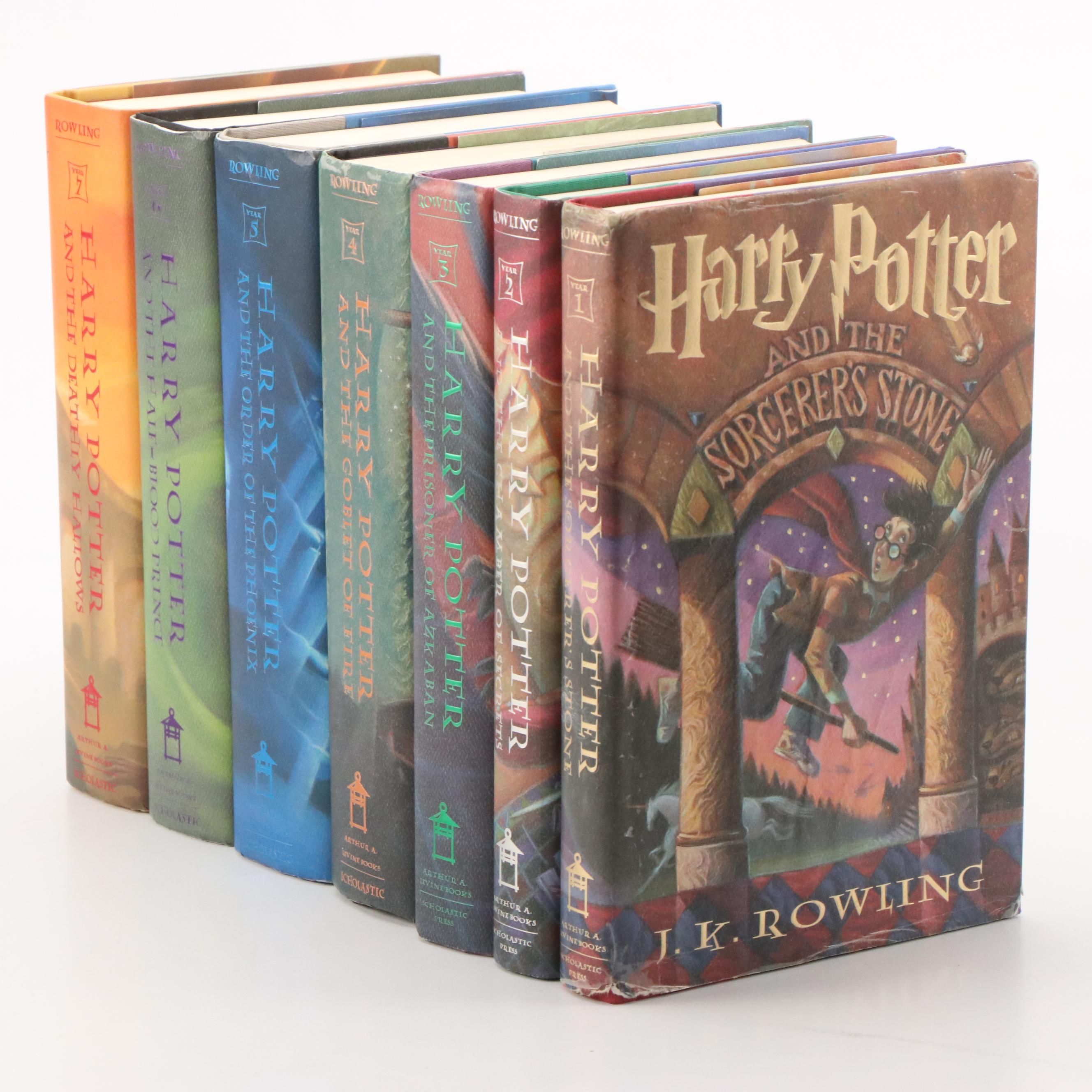 First American Edition "Harry Potter" Complete Series by J. K. Rowling