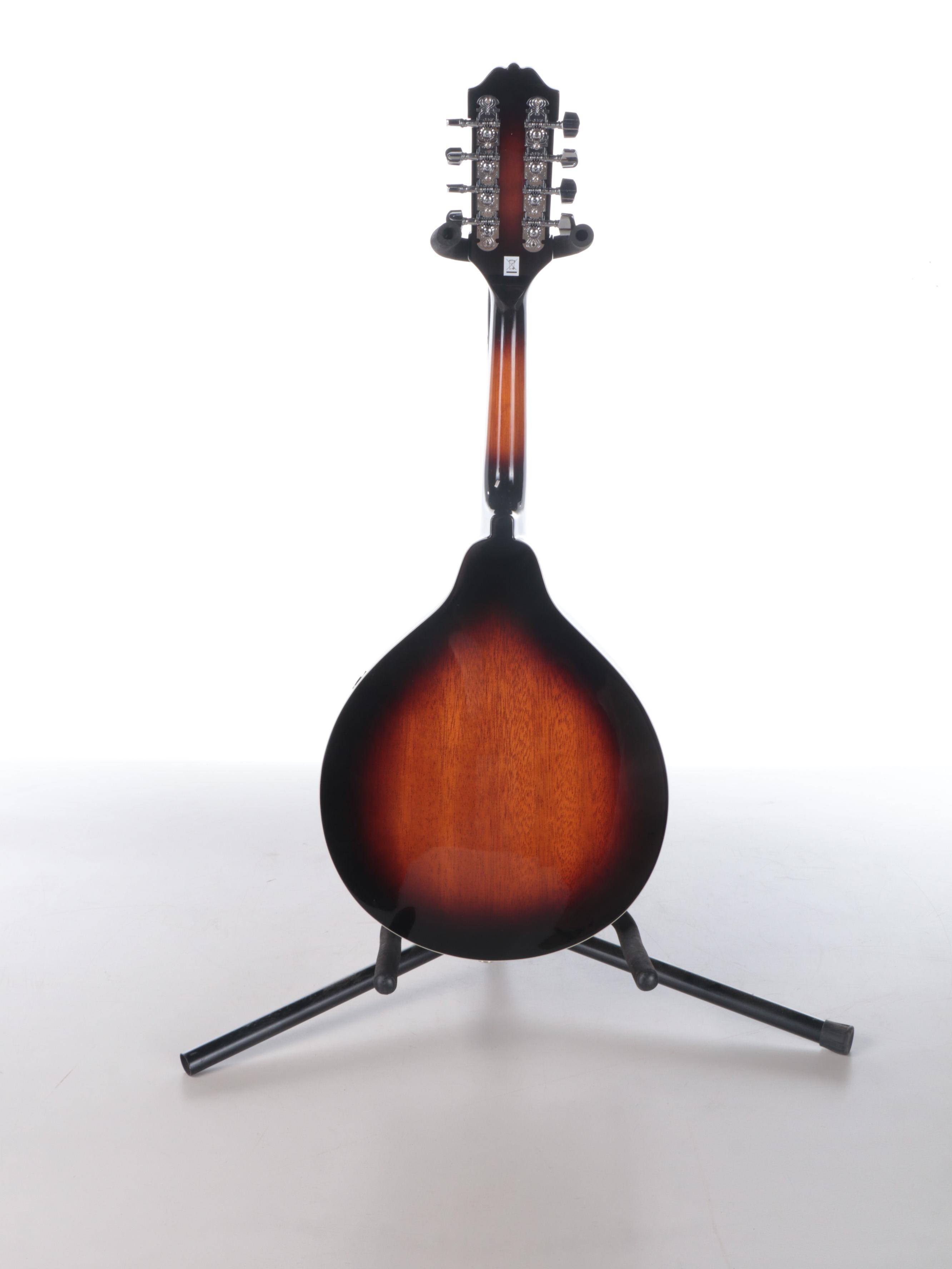 Oscar Schmidt by Washburn Model-A Bluegrass Style Sunburst 8-String Mandolin