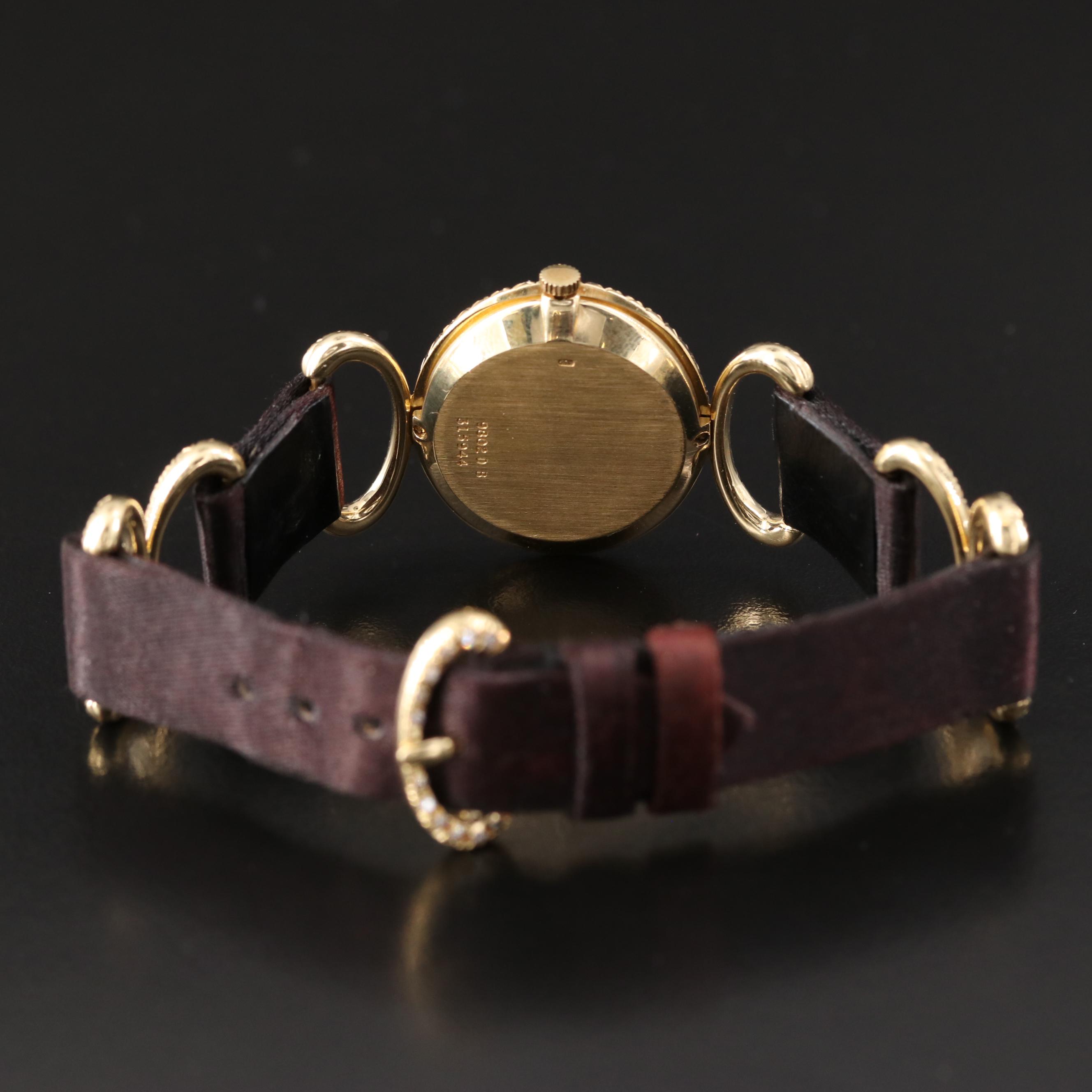 18K Piaget Classique Diamond Watch