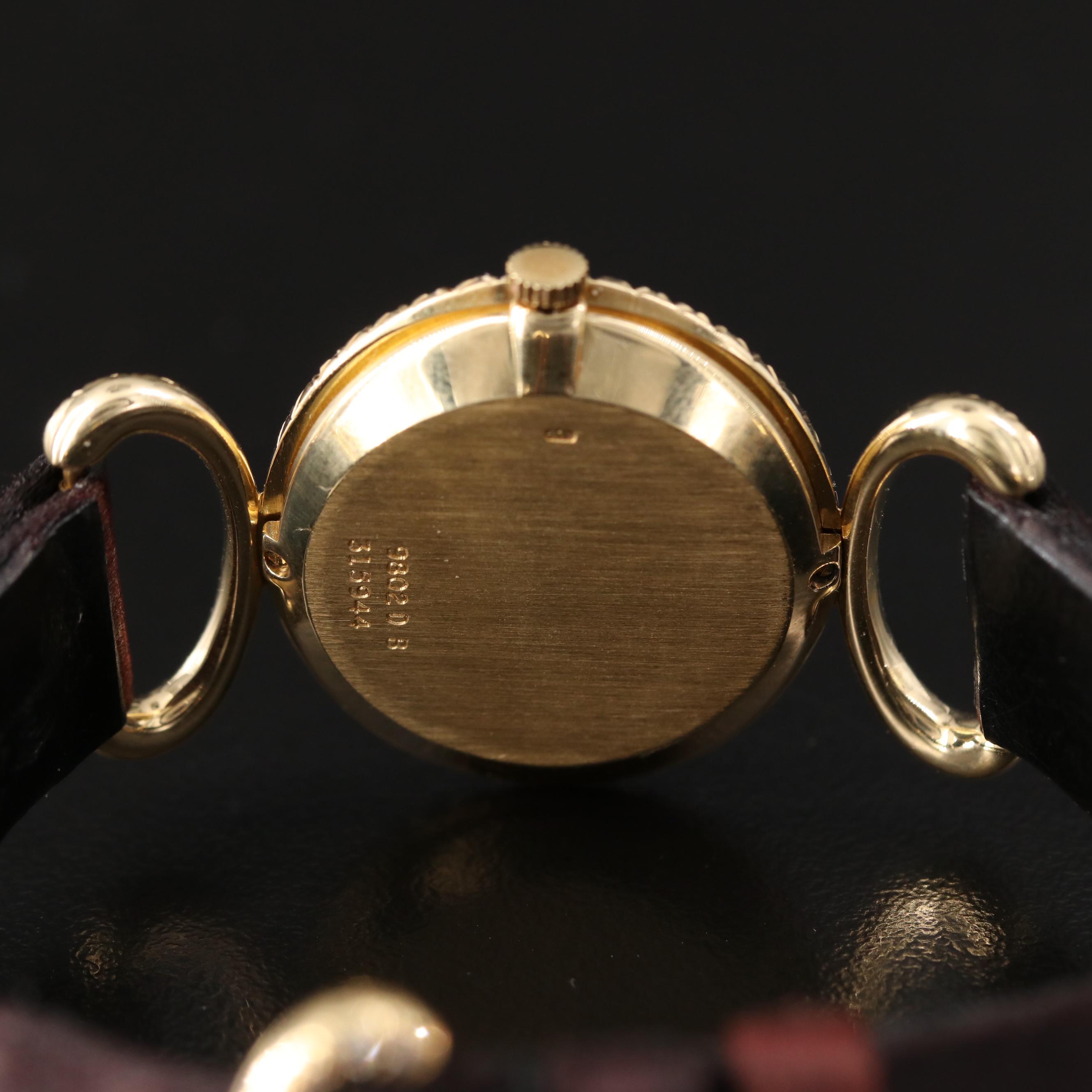 18K Piaget Classique Diamond Watch