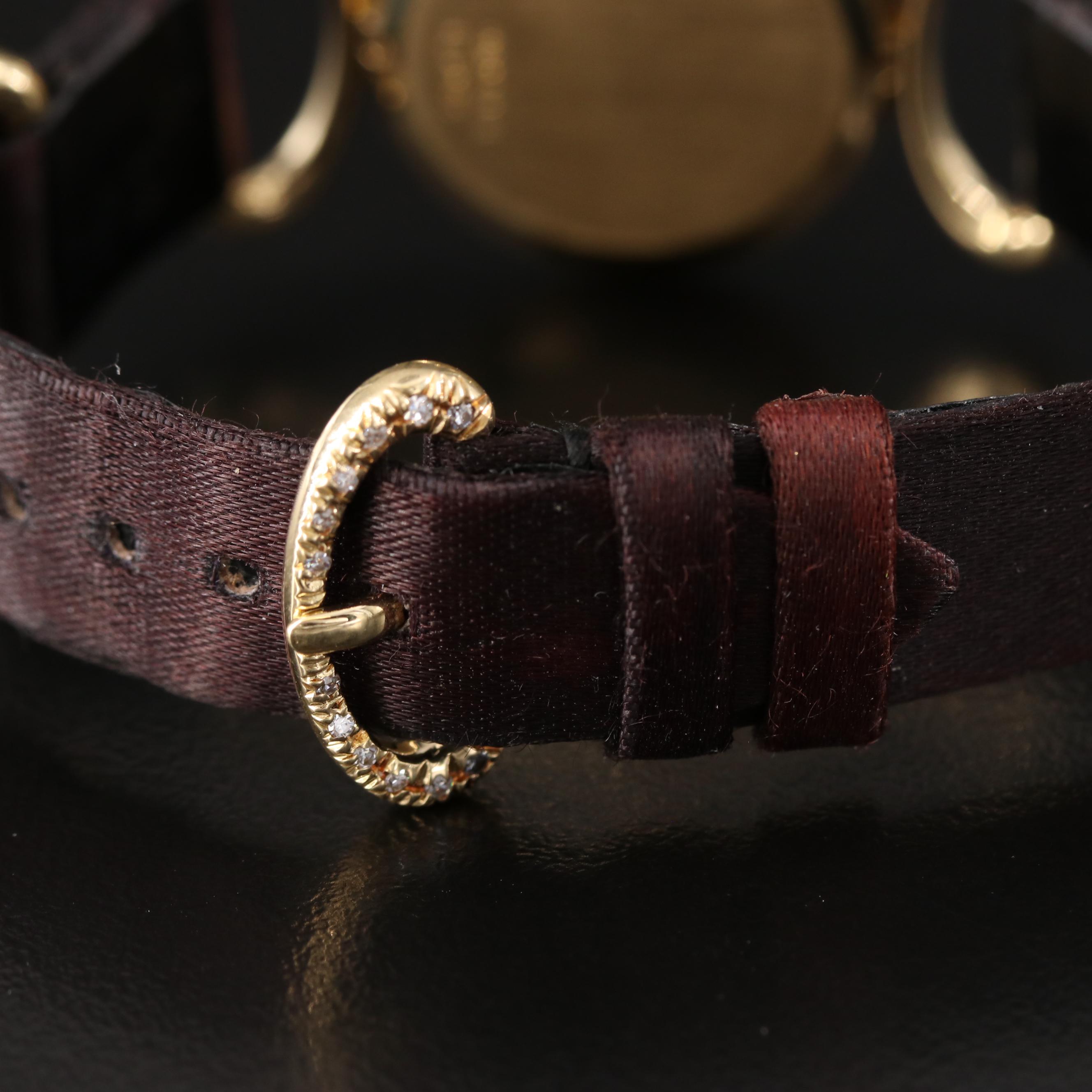 18K Piaget Classique Diamond Watch