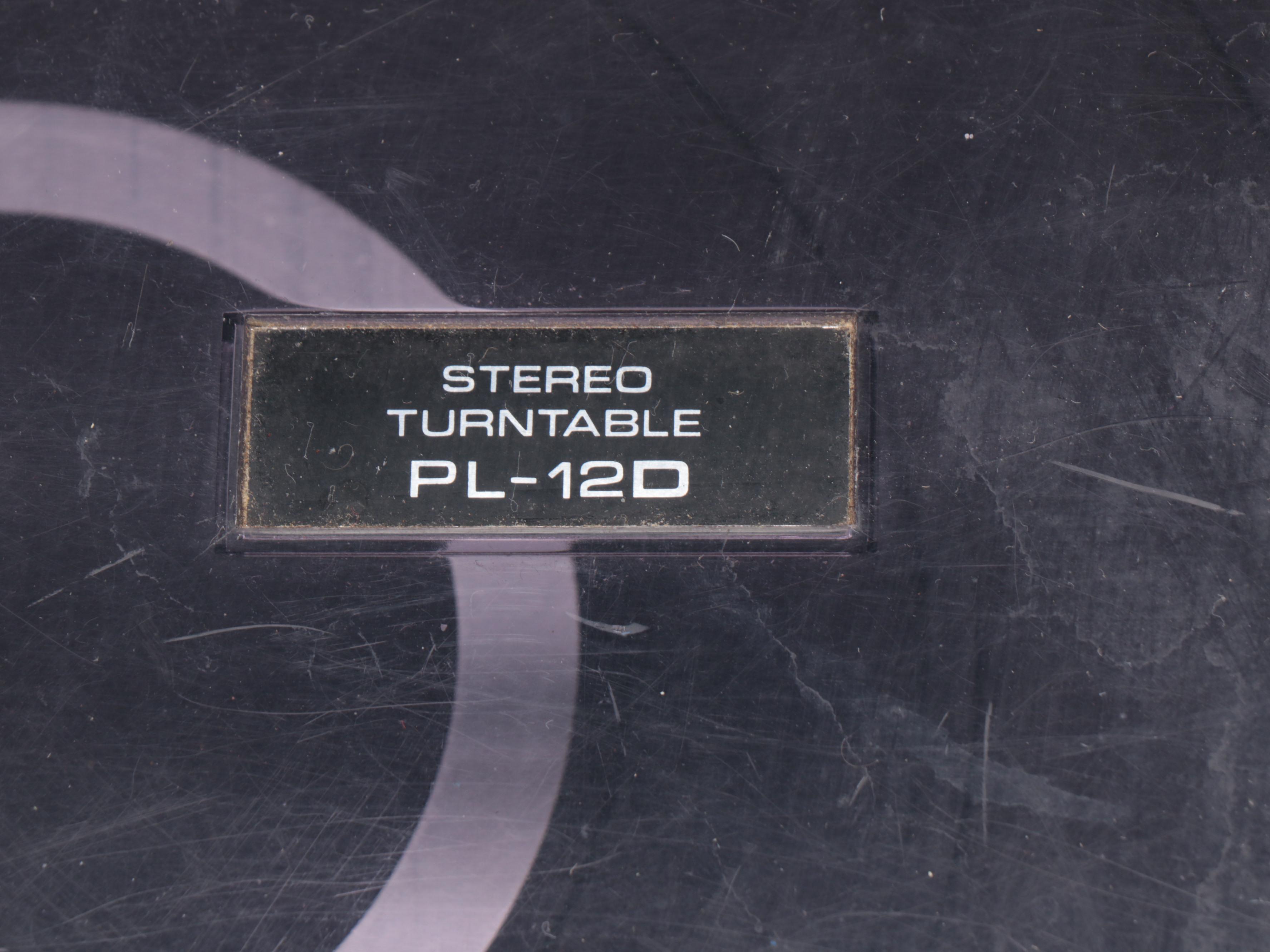 Pioneer PL-12D Stereo Turntable, 1970s