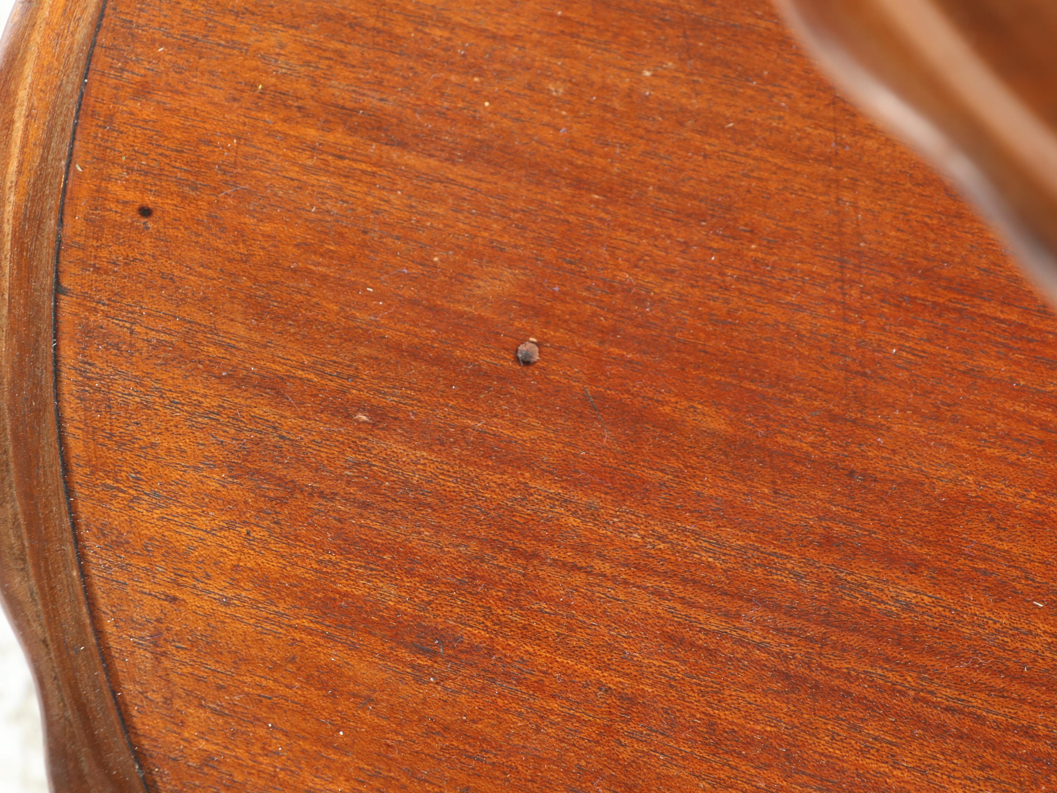 Federal Style Mahogany Two-Tier Pie Crust Table, ca. 1930s