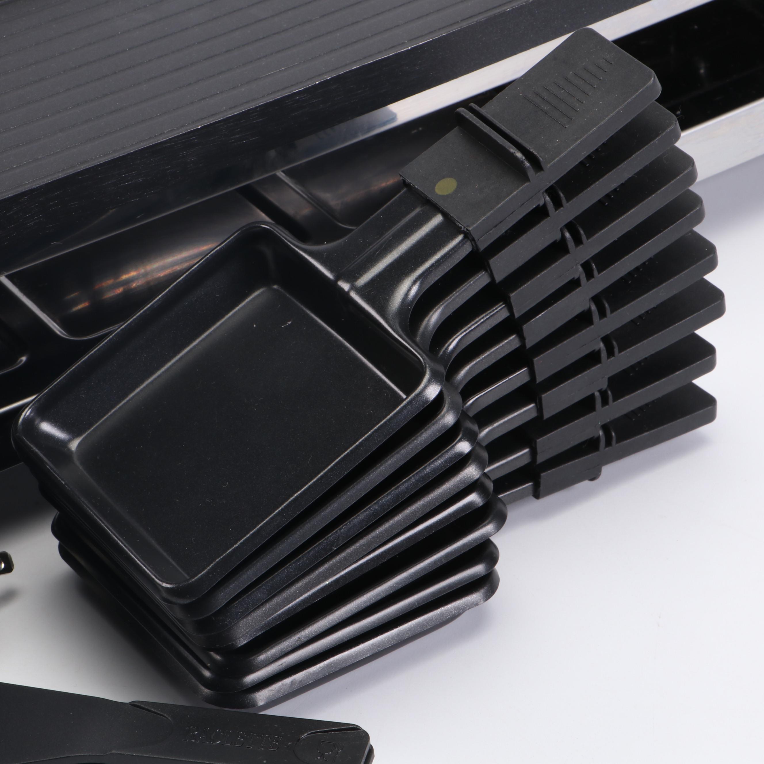 Artestia Electric Raclette Grill with Stone and Nonstick Surfaces