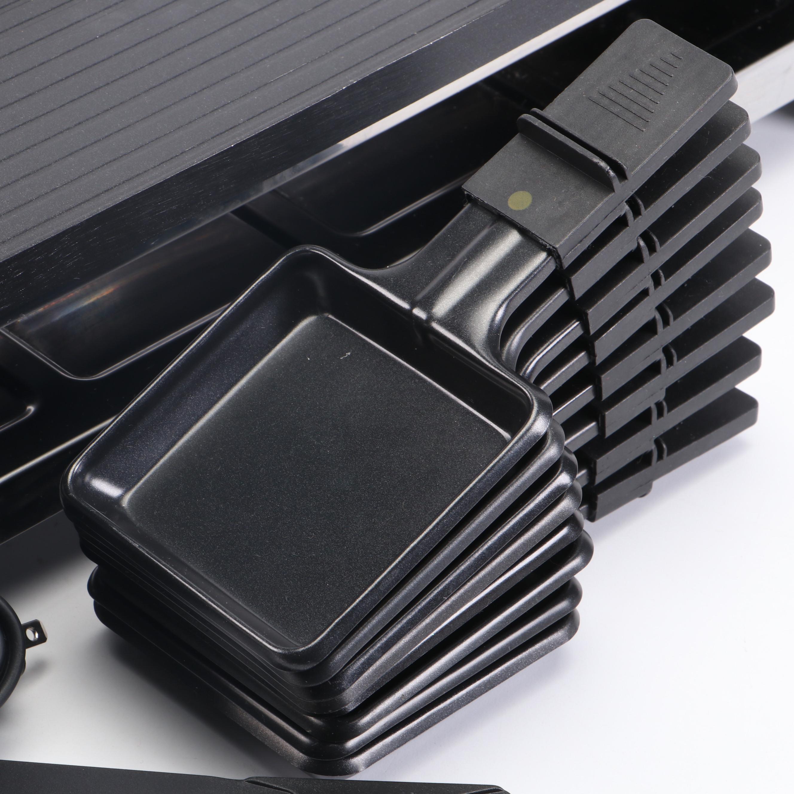 Artestia Electric Raclette Grill with Stone and Nonstick Surfaces