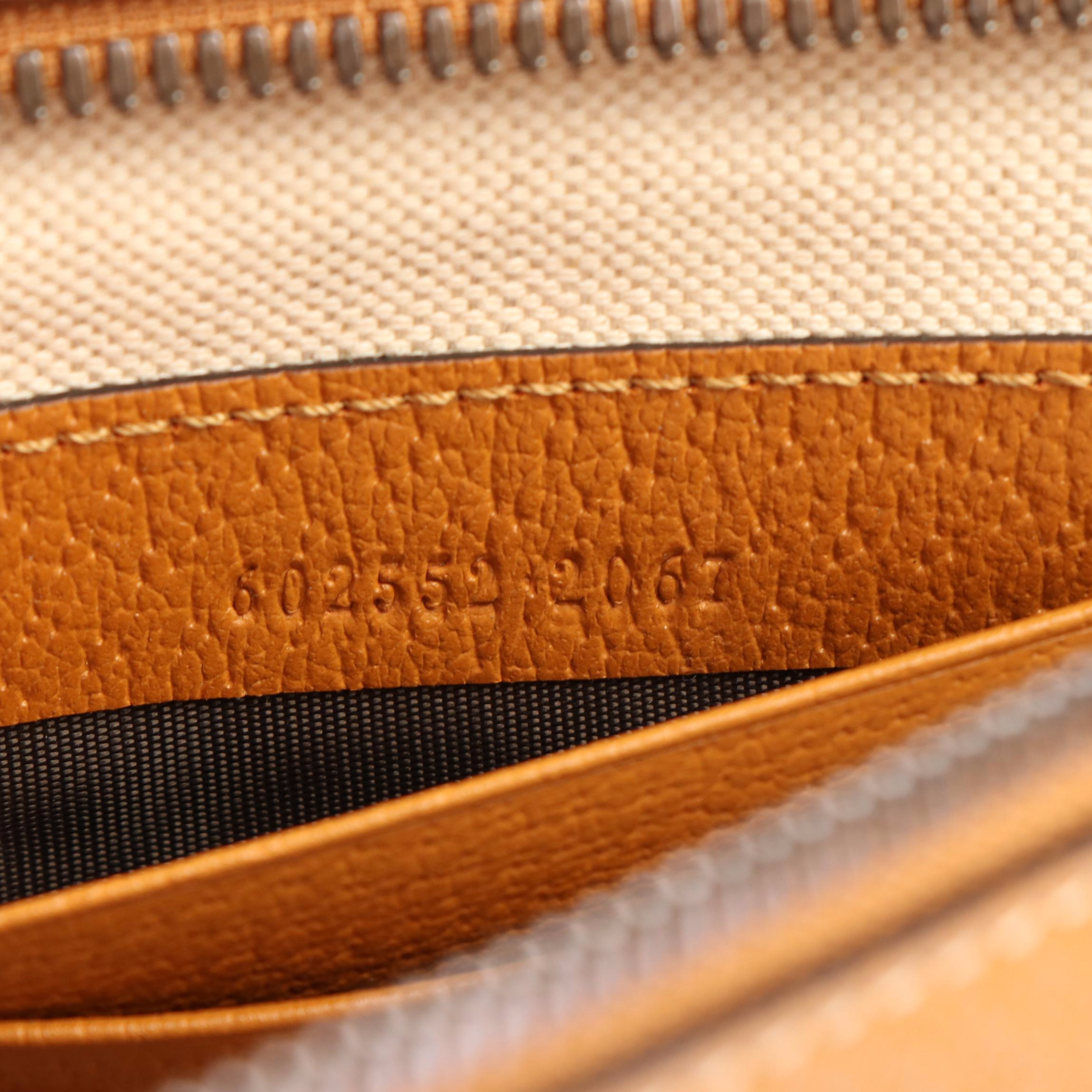 Gucci X Disney Mickey Mouse Micro GG Supreme Canvas and Leather Clutch