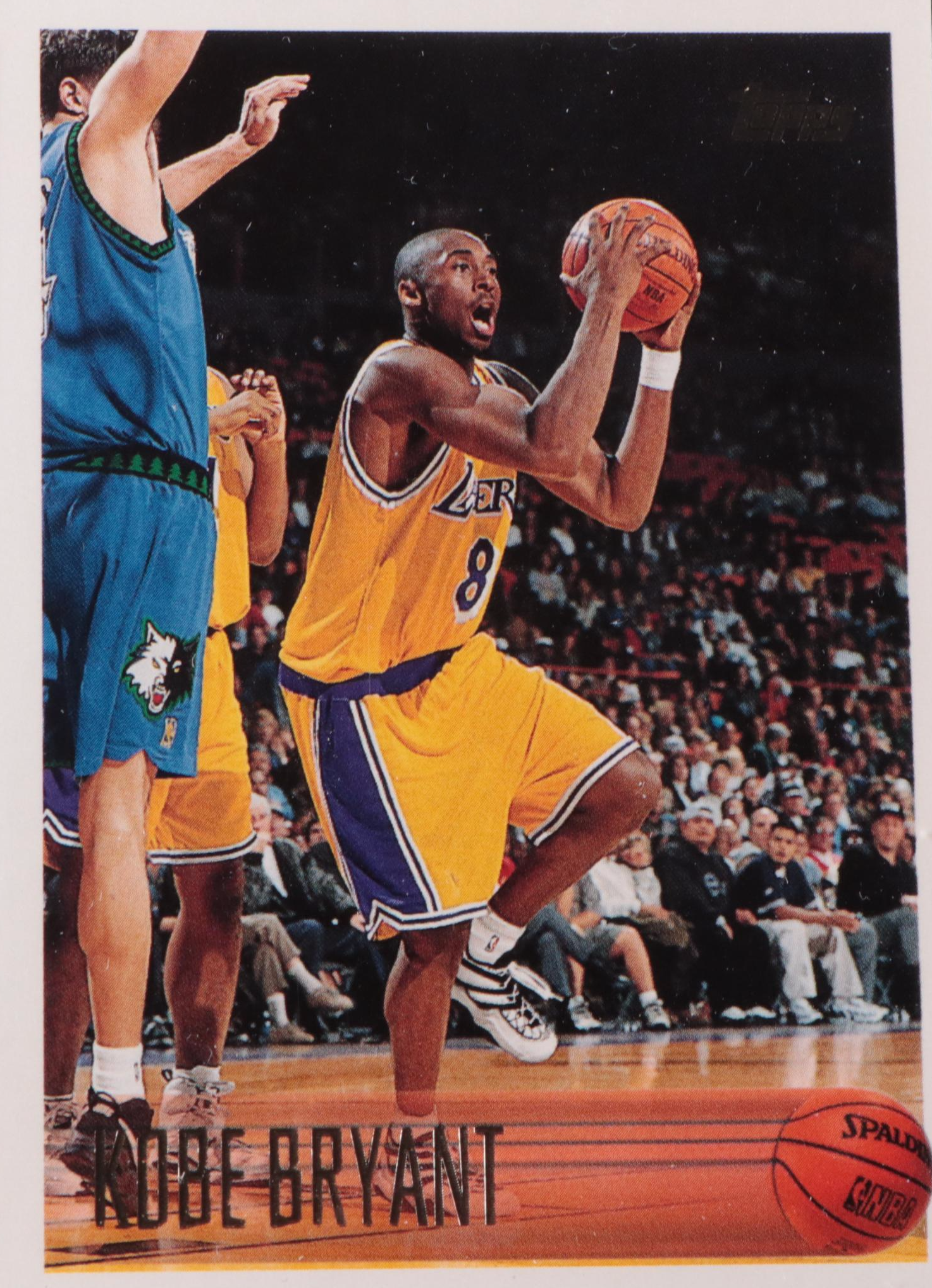 1996-97 Topps Kobe Bryant Rookie Card #138 Graded CSG 9