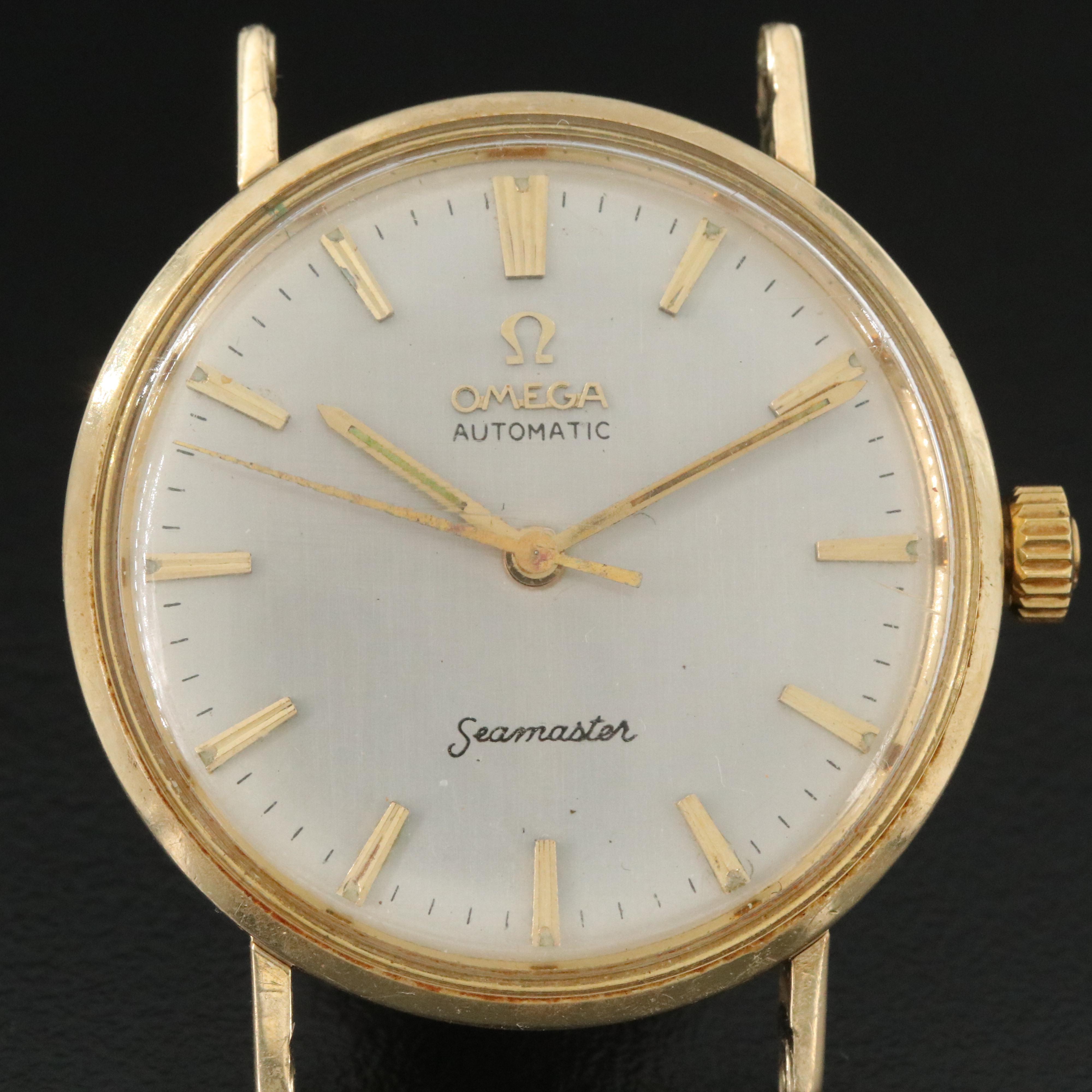 14K Omega 1961 Seamaster DeVille Watch