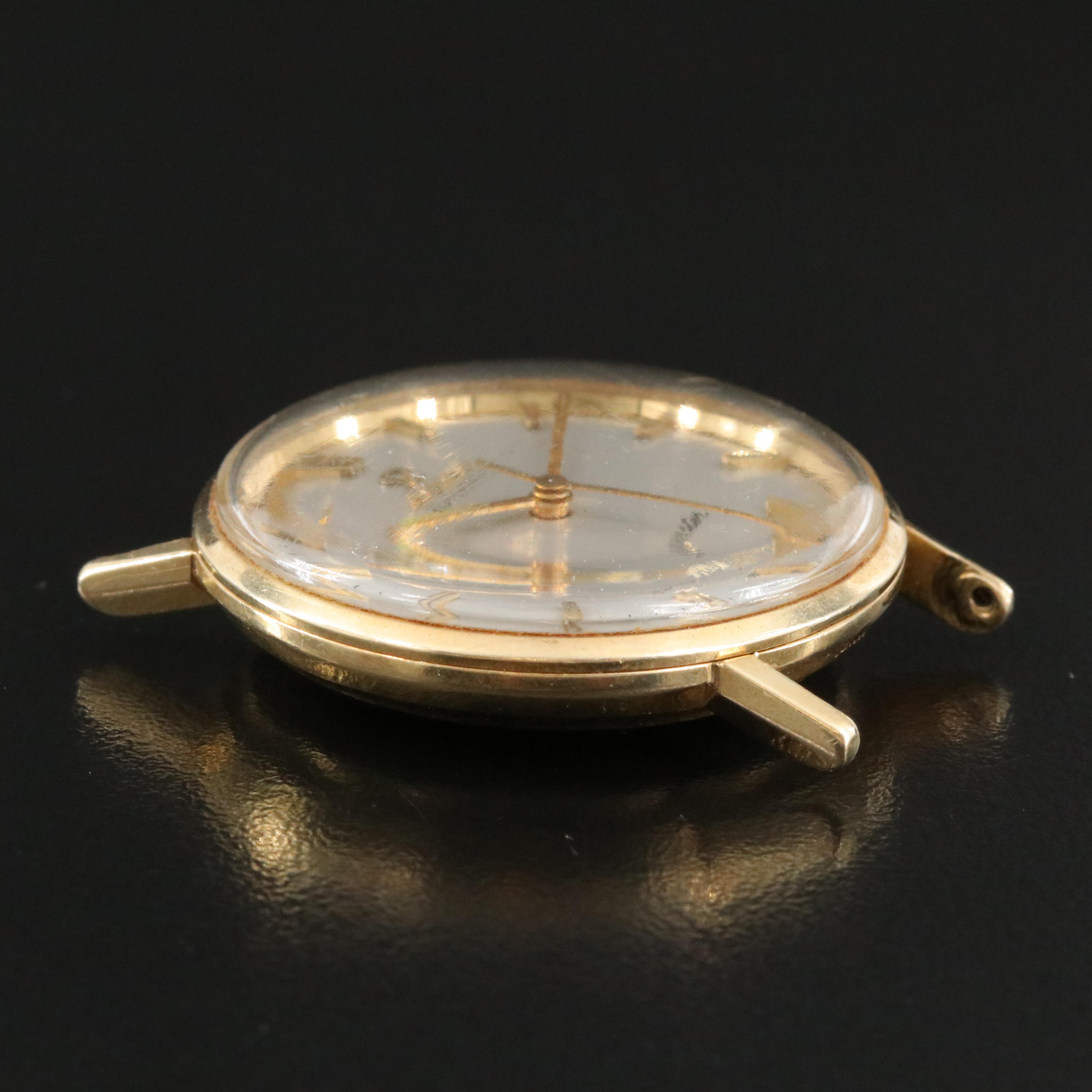 14K Omega 1961 Seamaster DeVille Watch