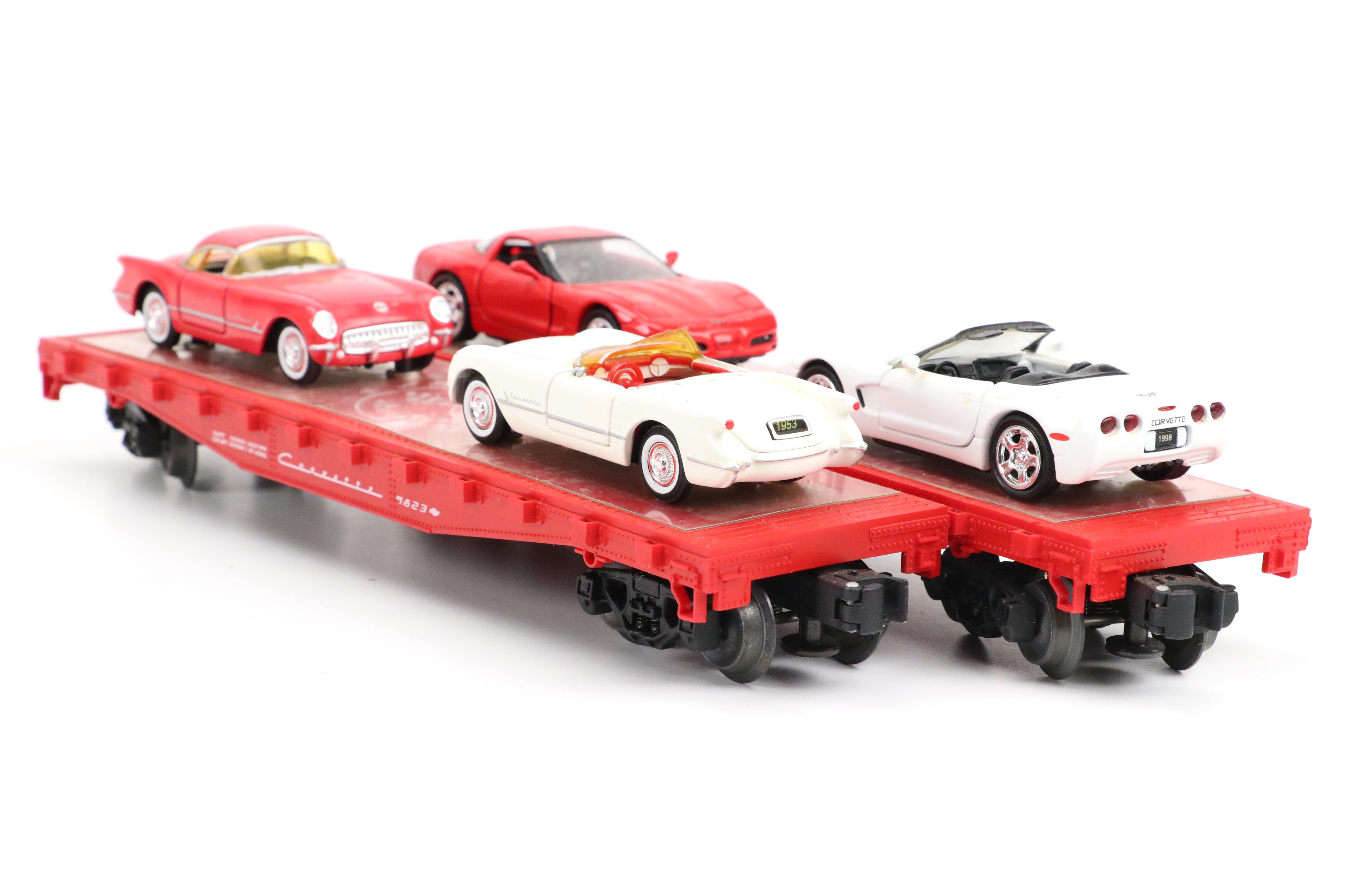 Lionel Corvette GP-7 Train Set and National Corvette Museum Train Car, 1999