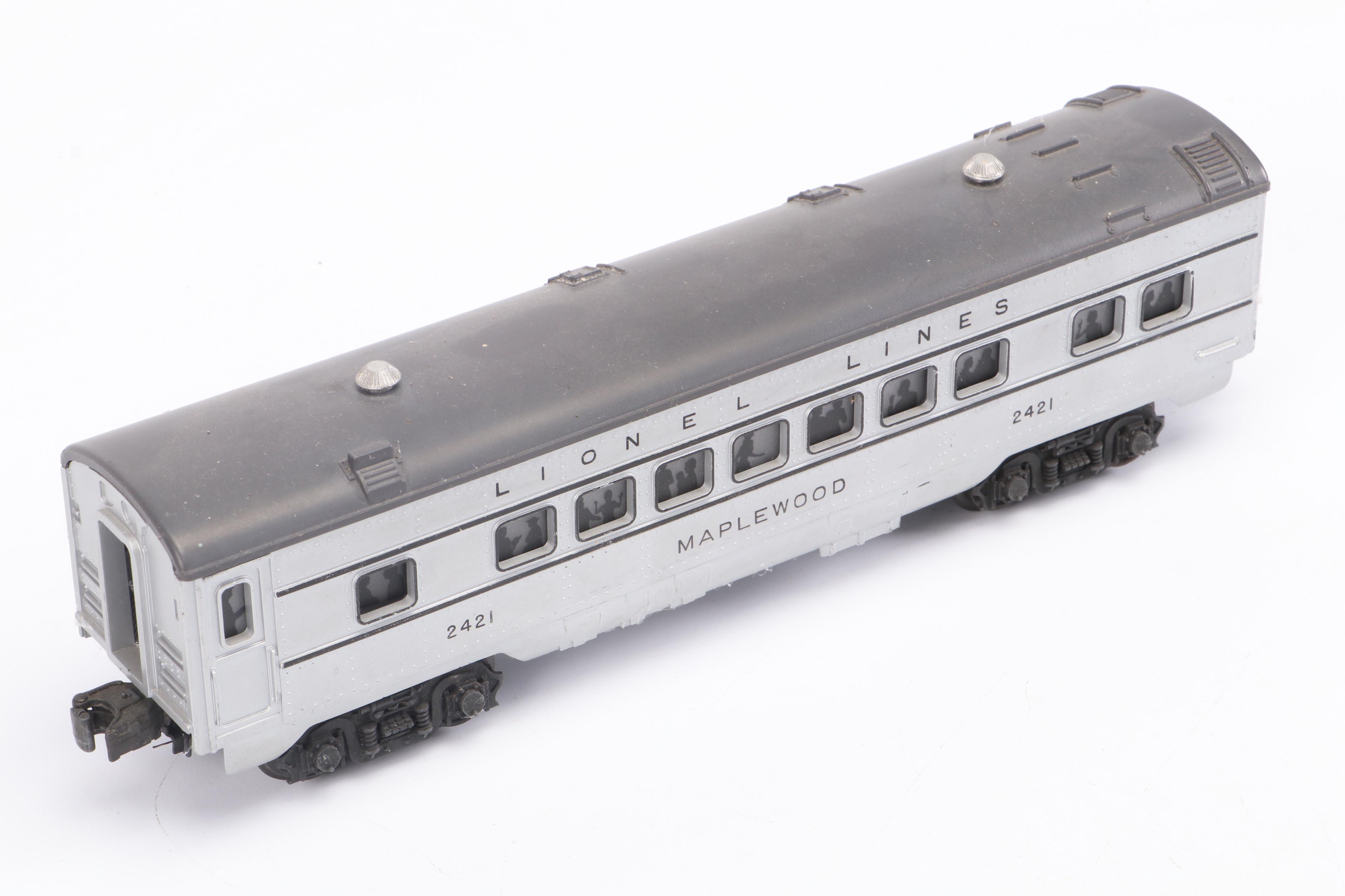 Lionel Bucyrus Erie Crane Car, Engine, Train Cars and Booklet