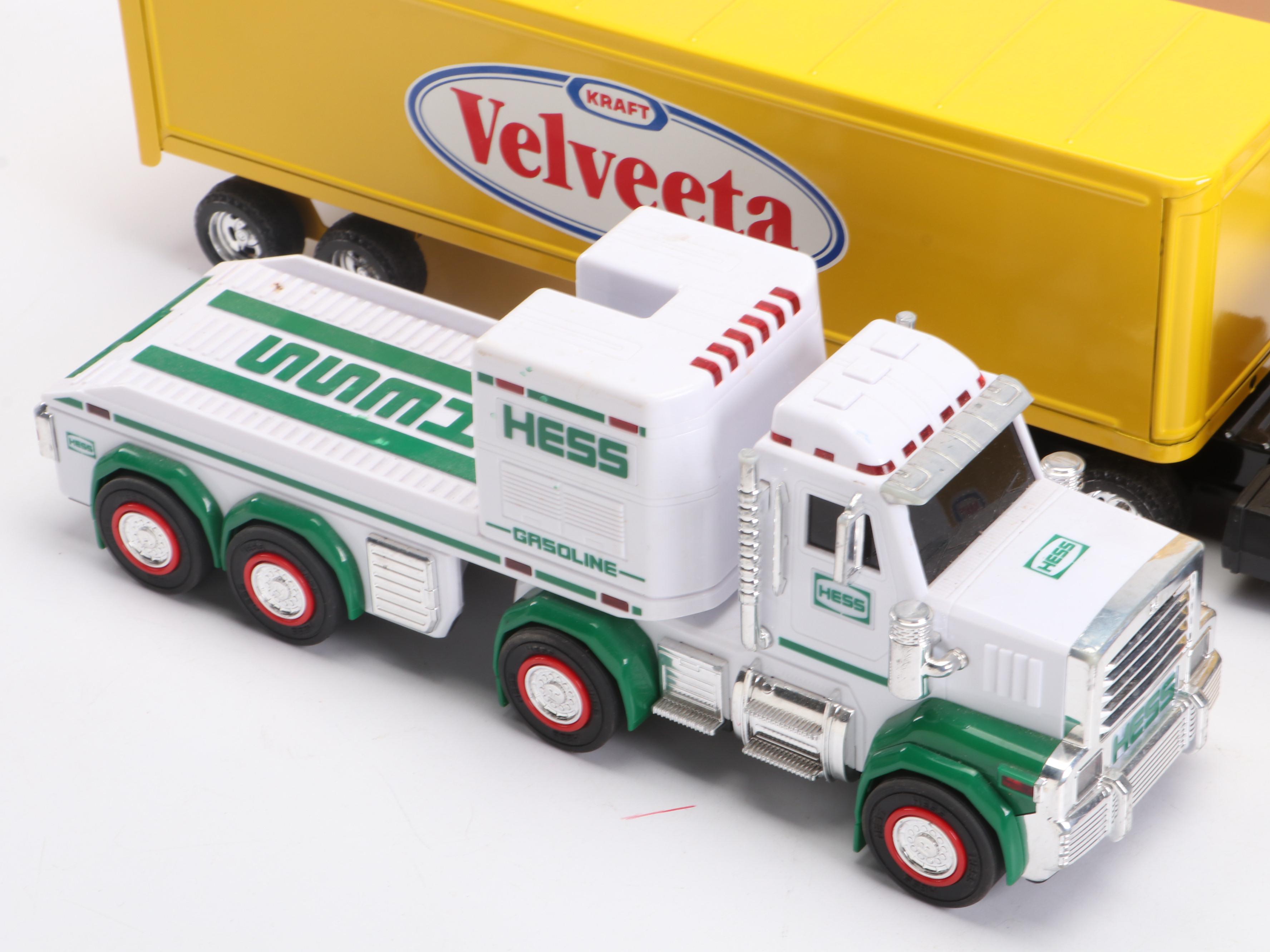 Ertl Diecast Model Semi-Trucks for Velveeta, Mary Kay Cosmetics, Hess and More