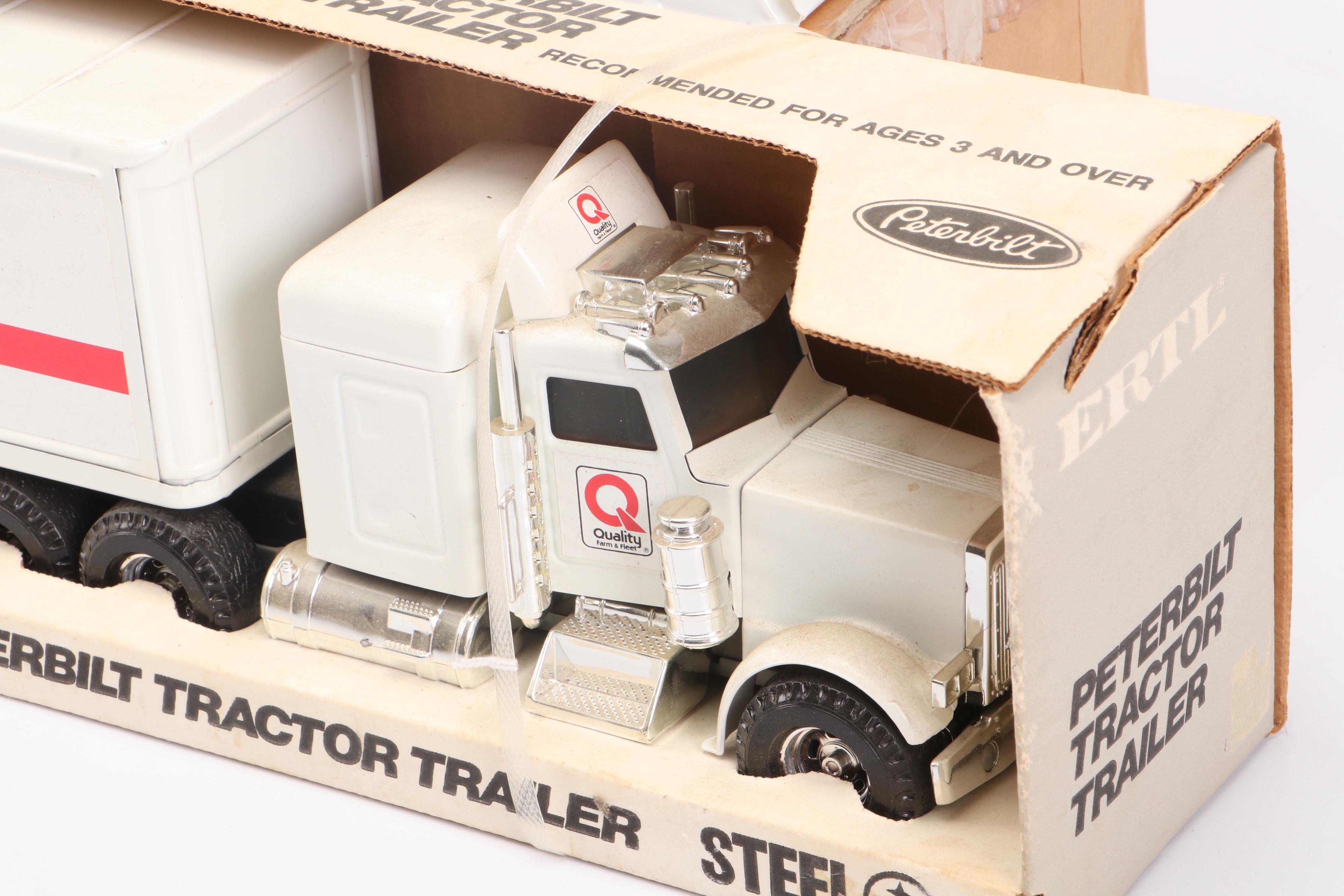 Ertl Diecast Model Semi-Trucks for Velveeta, Mary Kay Cosmetics, Hess and More