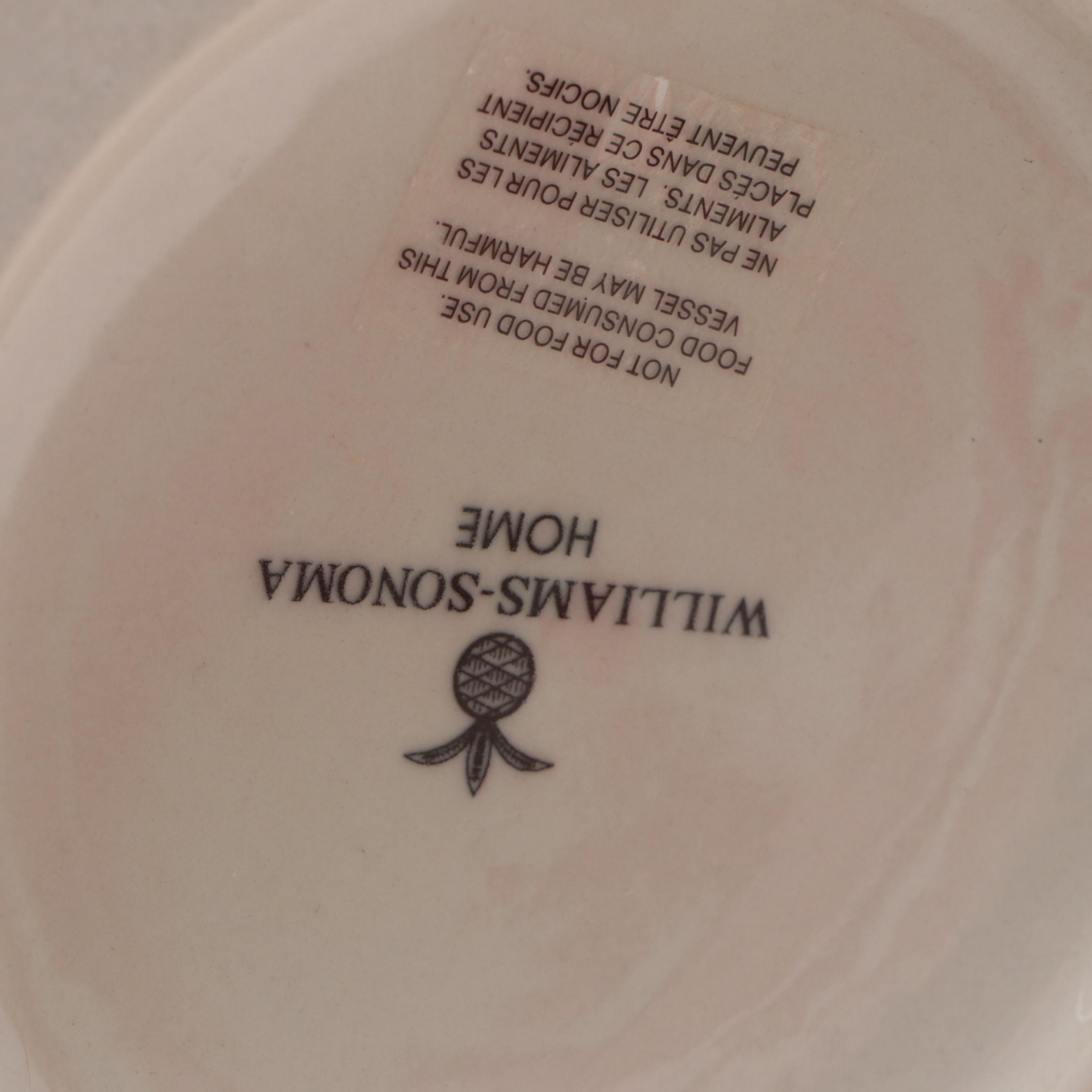 Williams-Sonoma Chinese Style Porcelain Ginger Jars