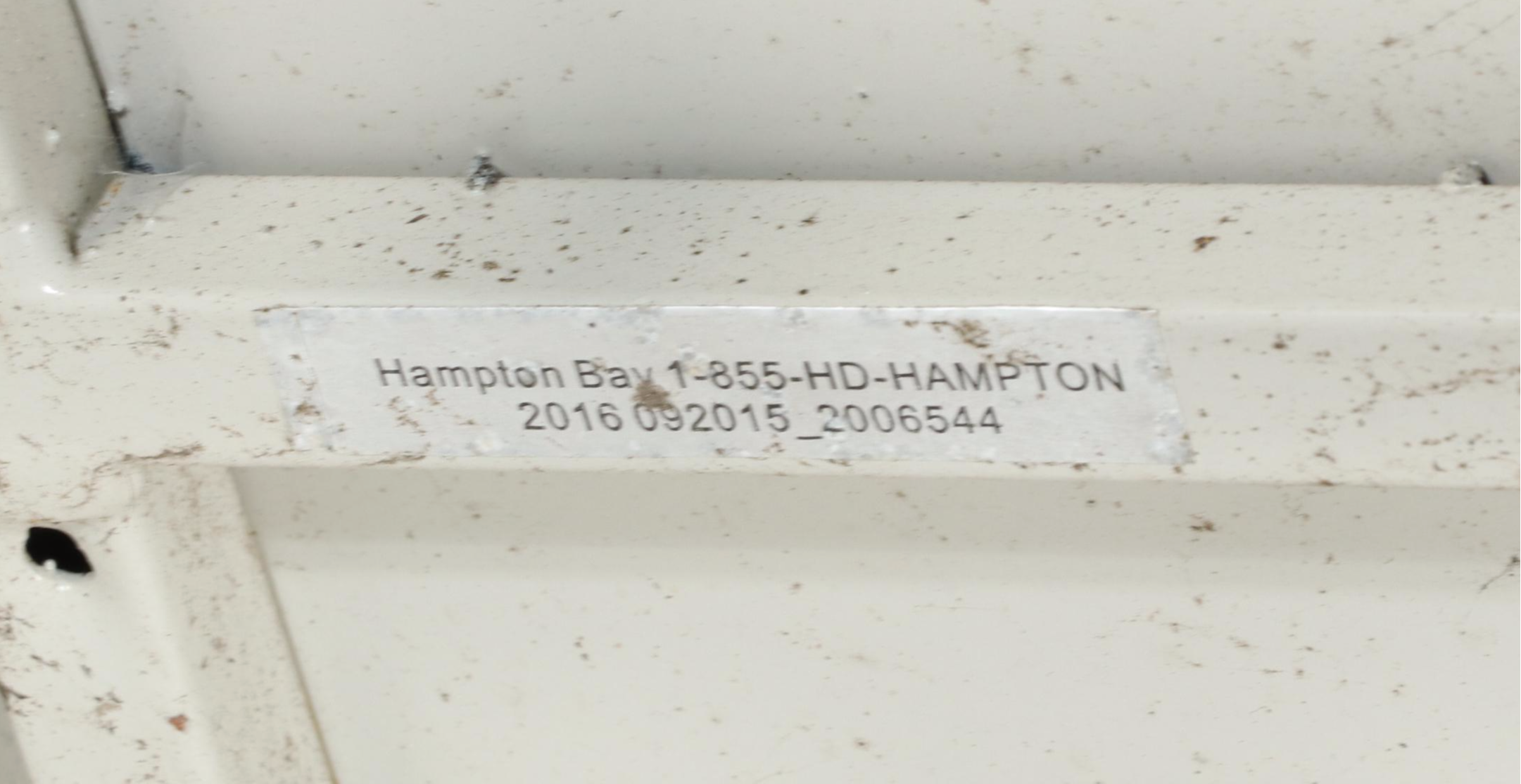 Hampton Bay Faux Bois Three-Piece Patio Bistro Dining Set