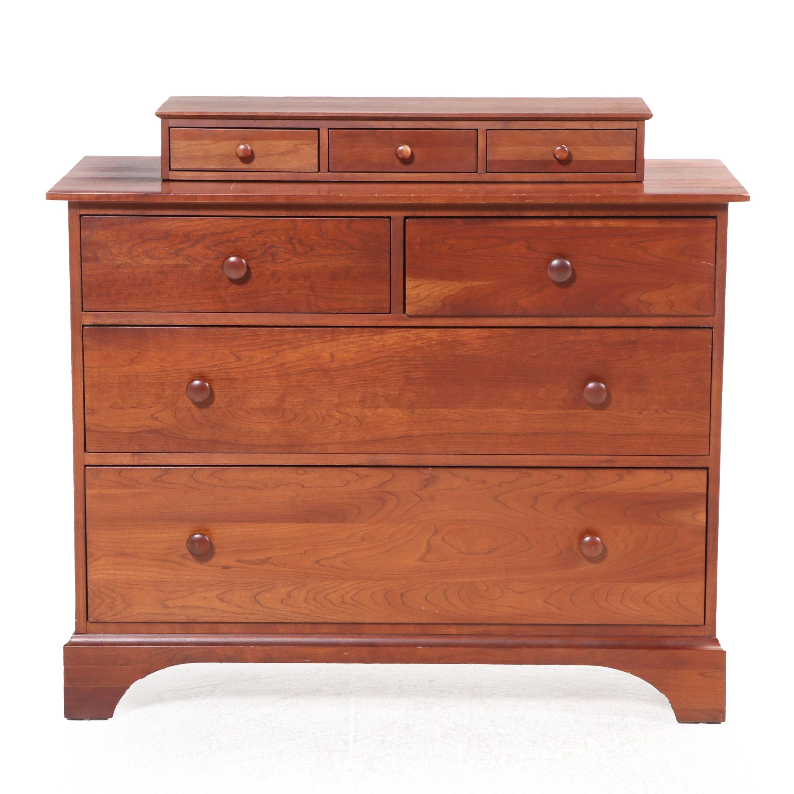 Ethan Allen "American Impressions" Cherrywood Four-Drawer Chest with Deck