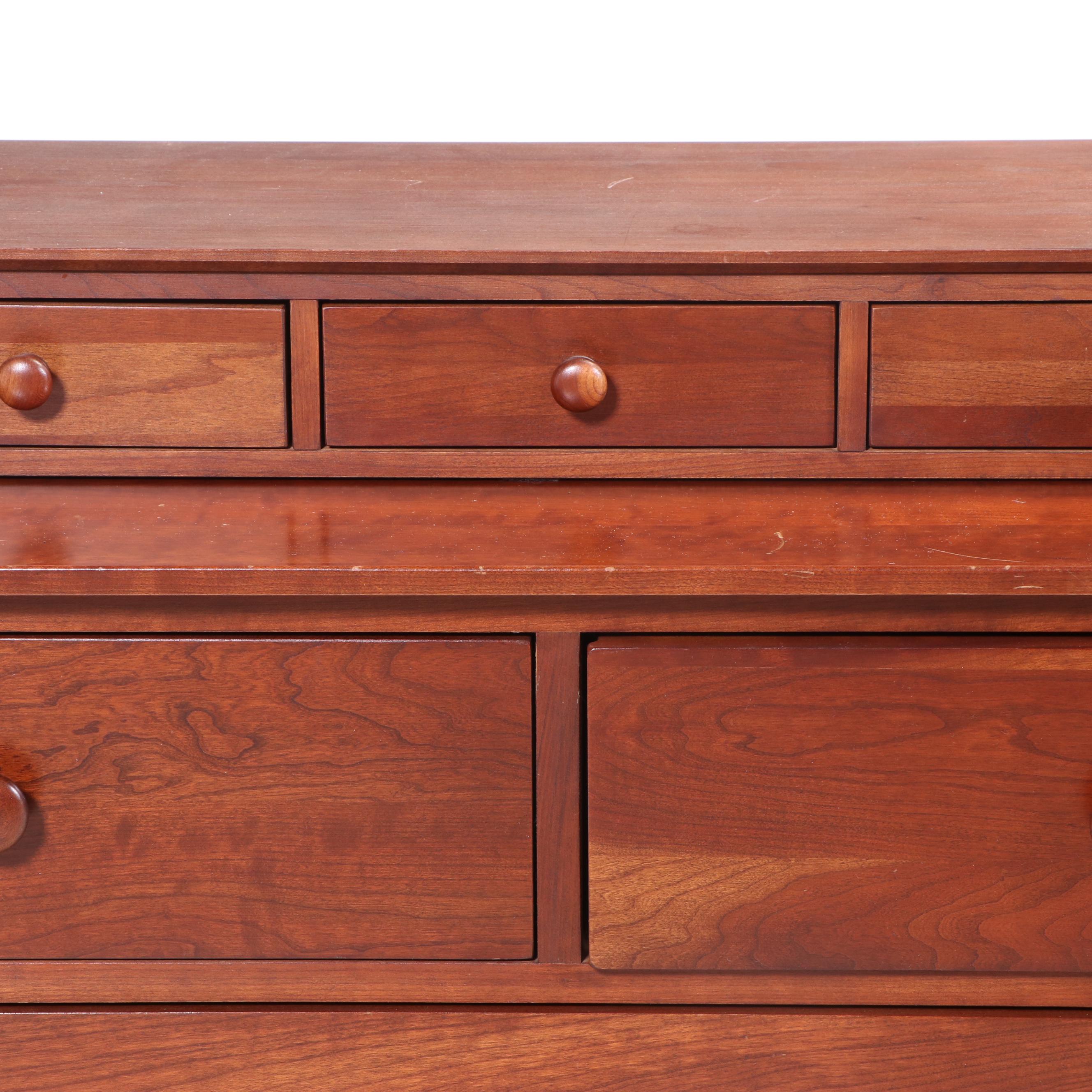 Ethan Allen "American Impressions" Cherrywood Four-Drawer Chest with Deck