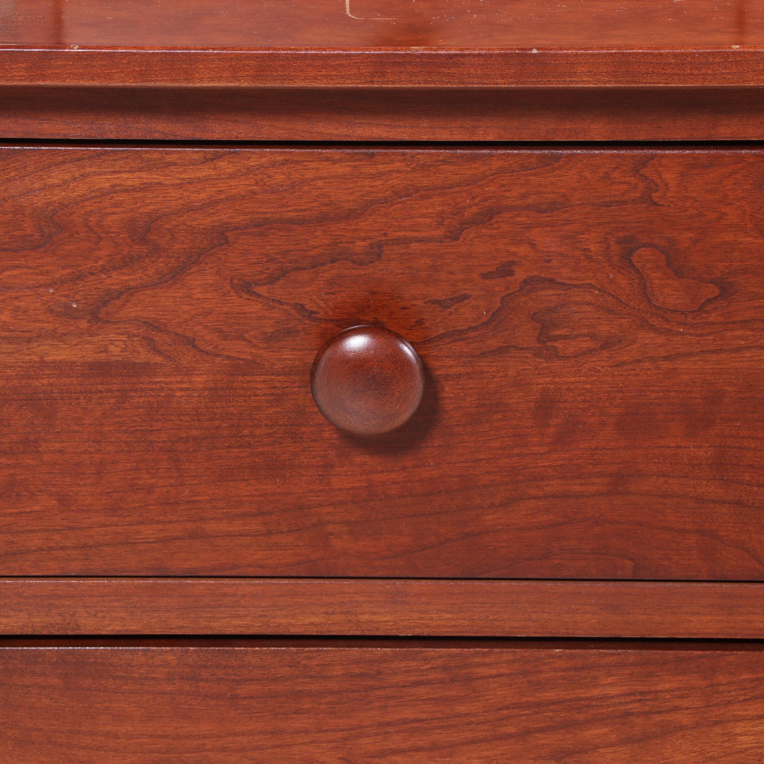 Ethan Allen "American Impressions" Cherrywood Four-Drawer Chest with Deck