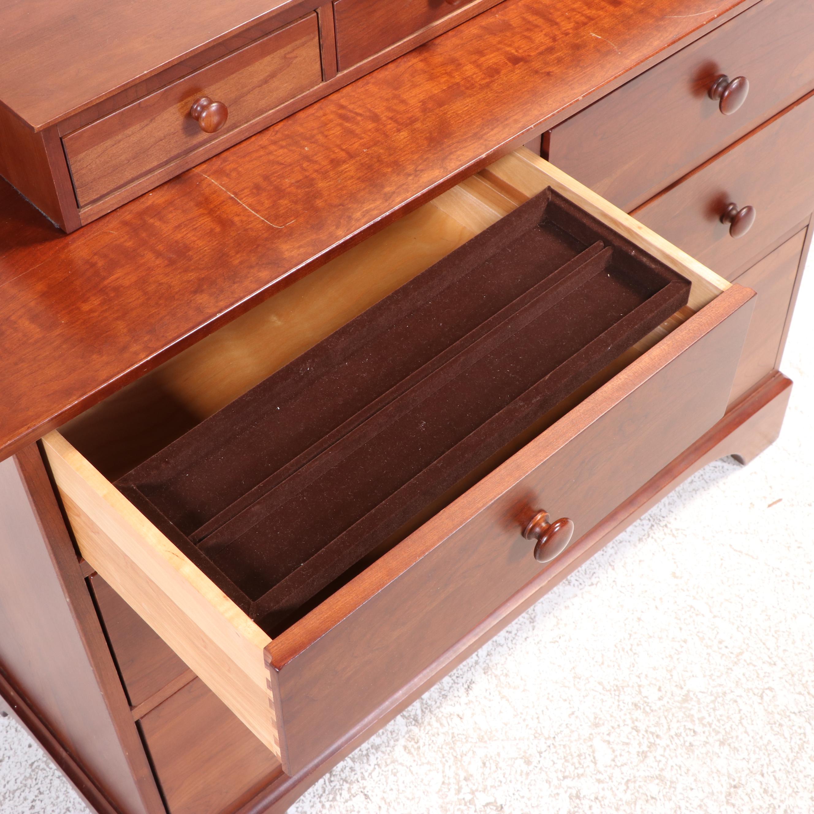 Ethan Allen "American Impressions" Cherrywood Four-Drawer Chest with Deck