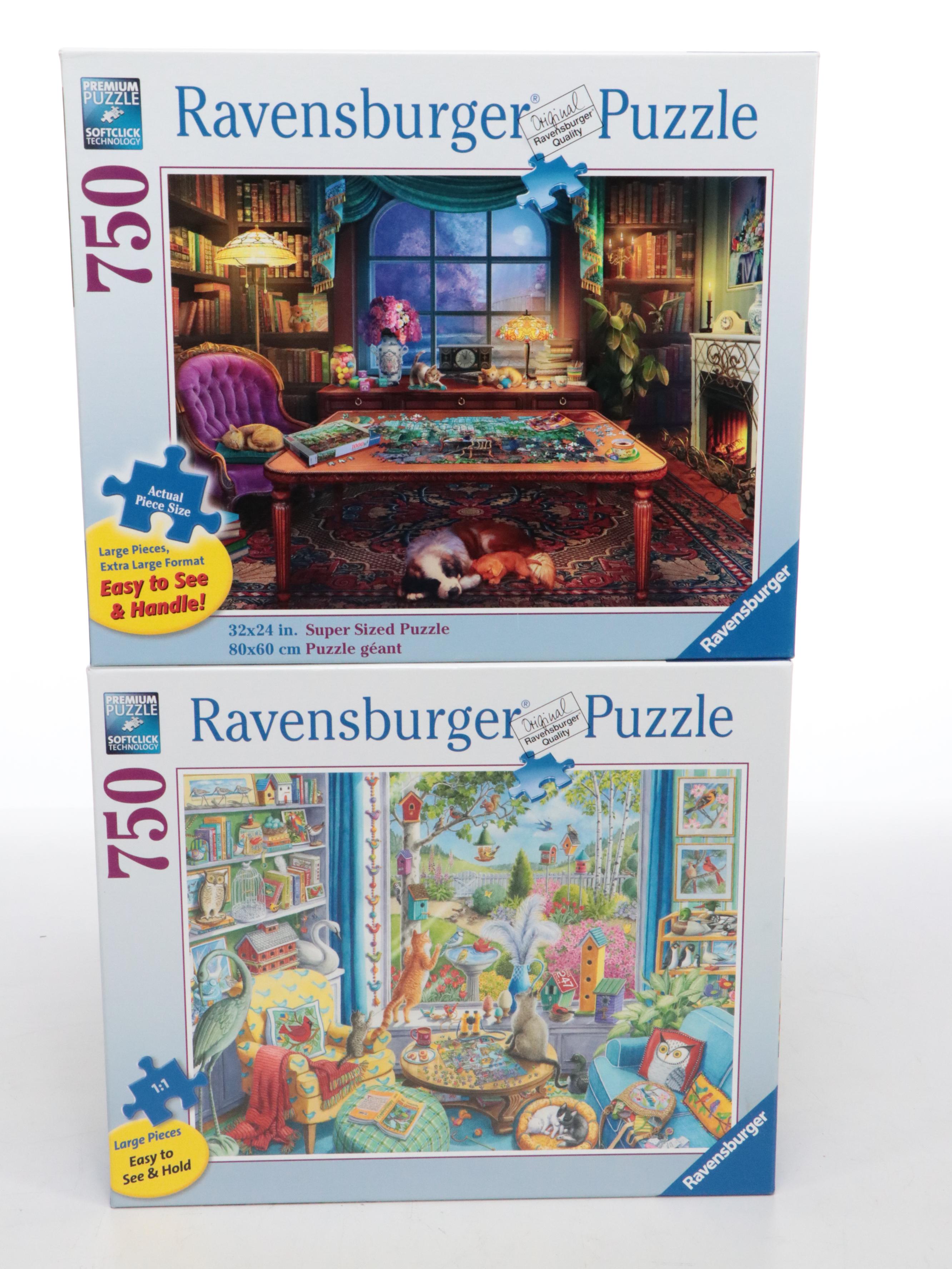 Ravensburger 750 and 1000 Piece Puzzles