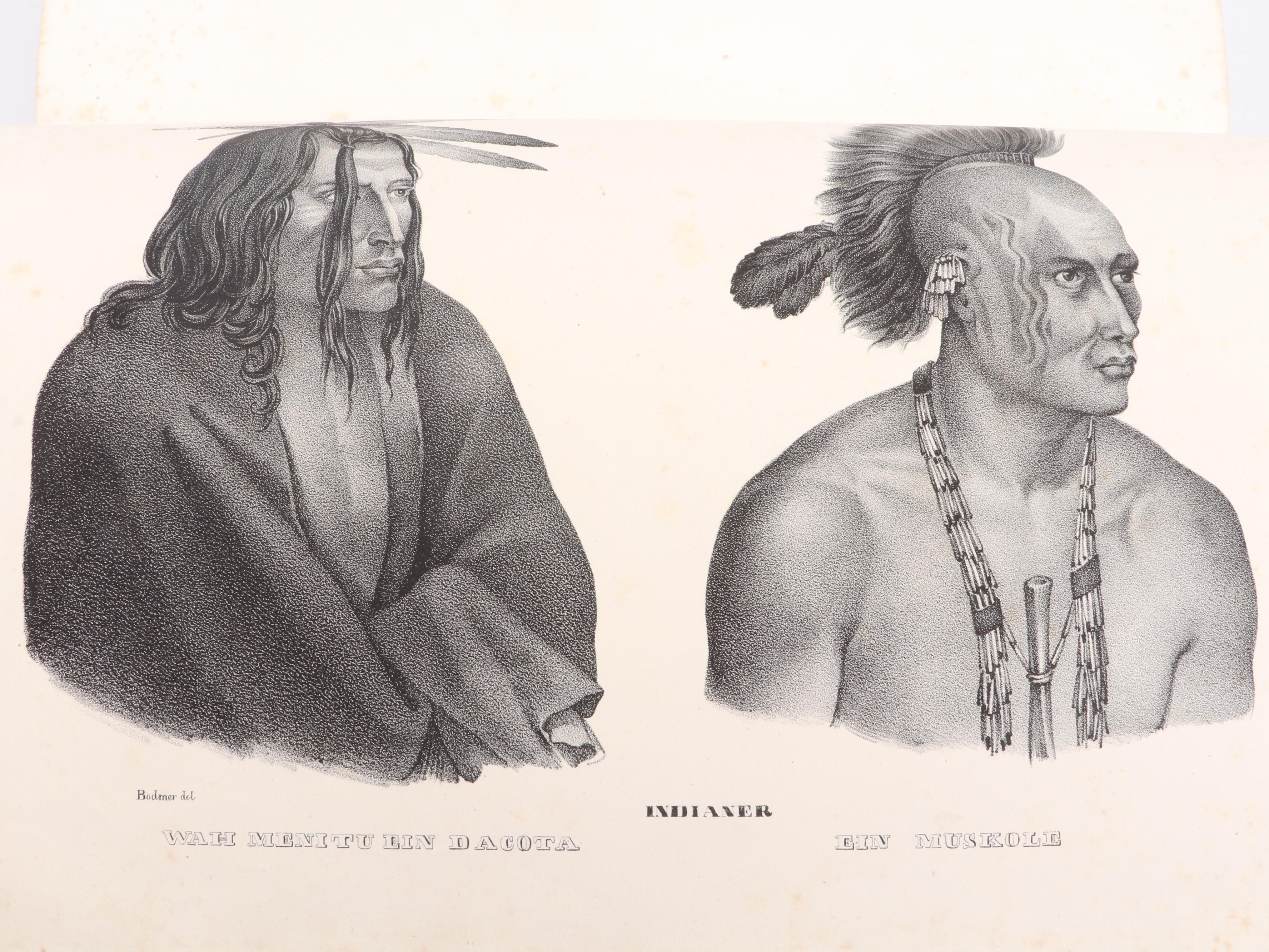 "Naturgeschichte und Abbildungen der Menschen" by Heinrich Schinz, Mid-19th C.