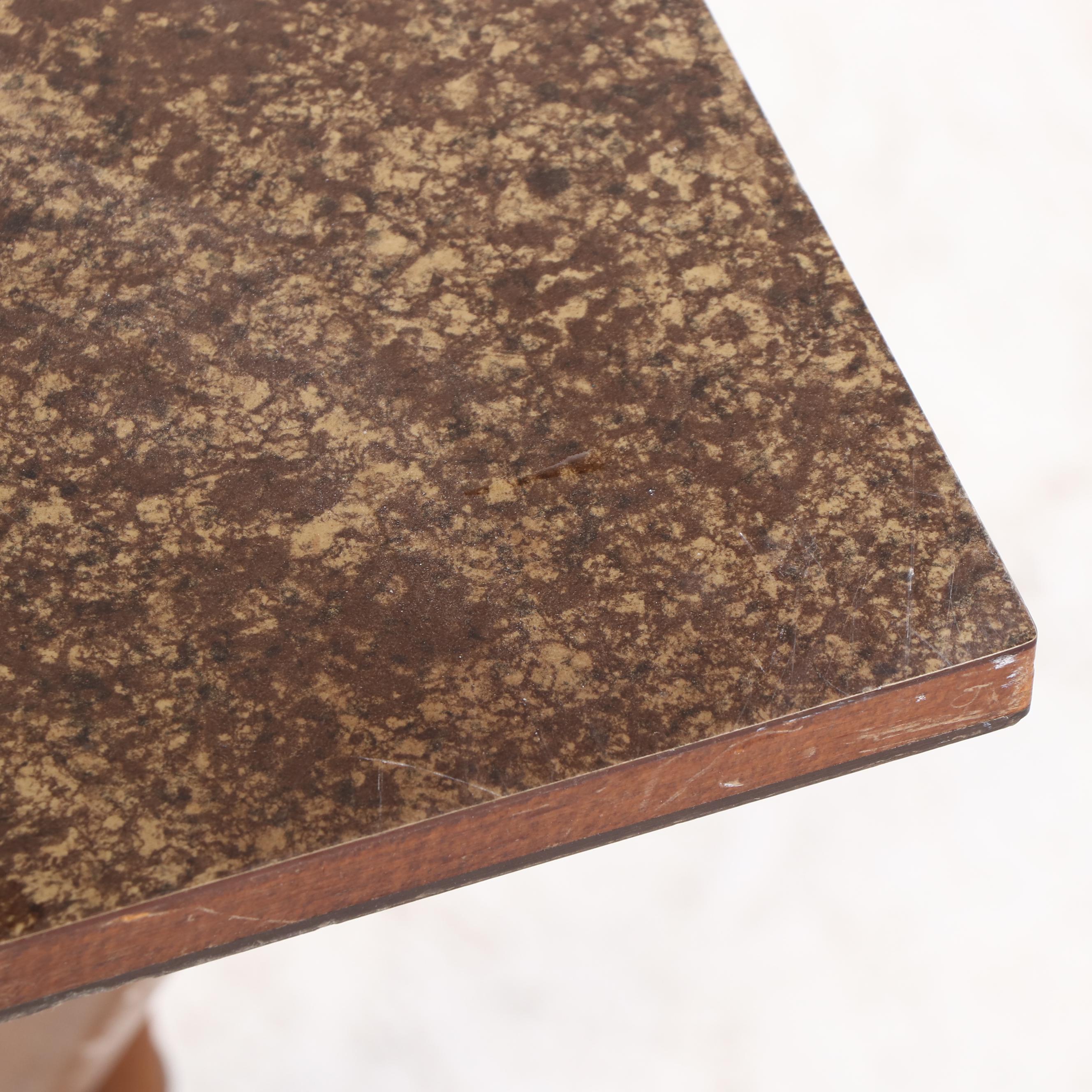 Scheibe Mid Century Modern Style Tray Tables with Stand