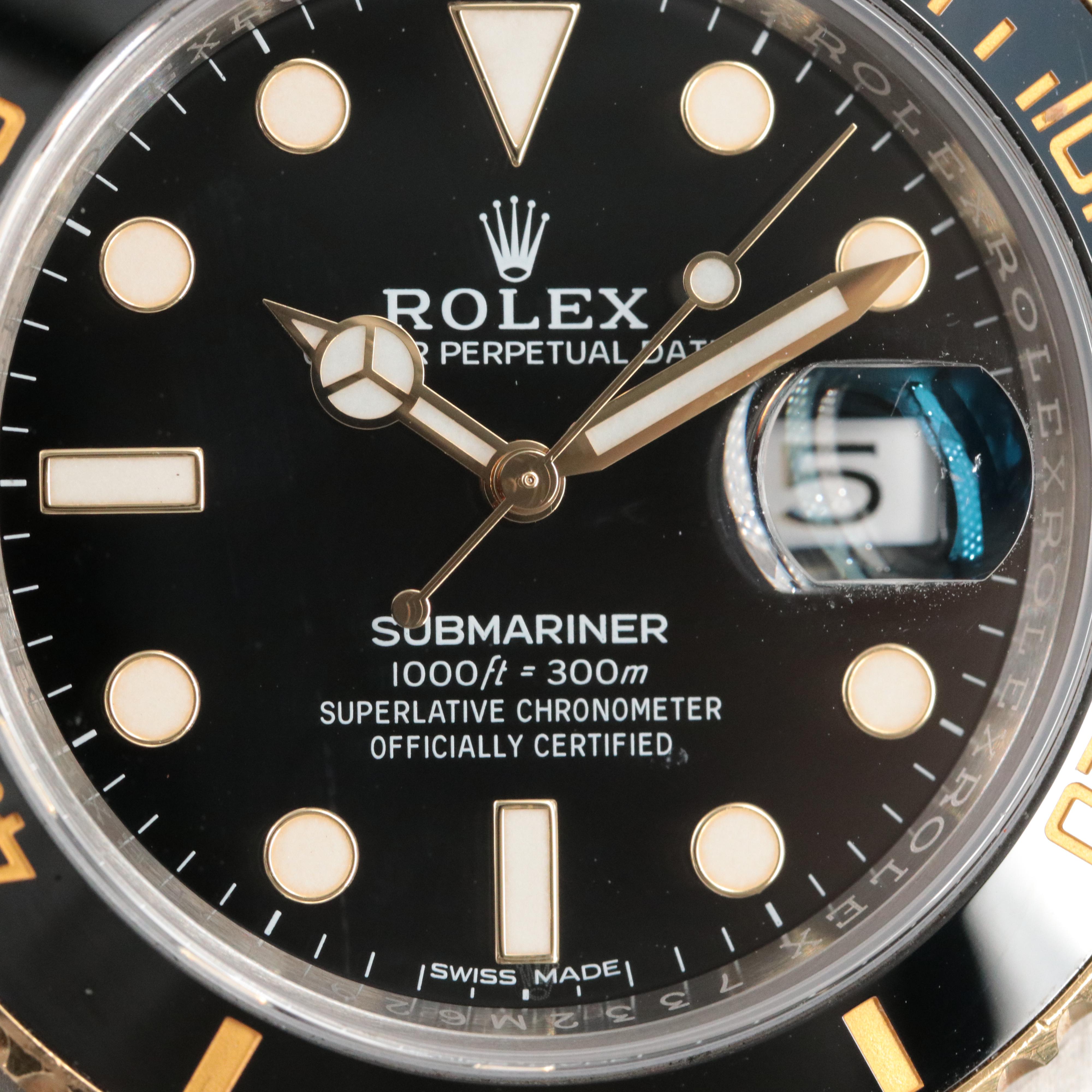 Rolex Oyster Perpetual Date Submariner Watch