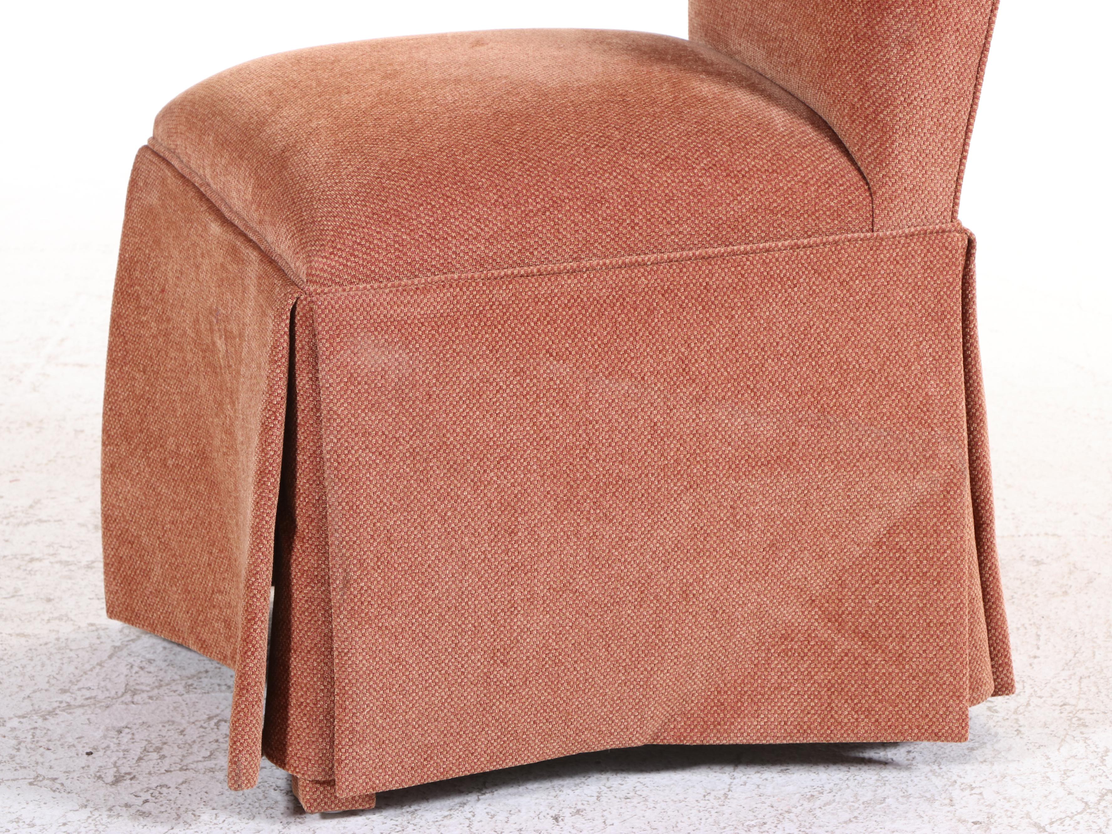 Andre Originals French Provincial Style Wood Dining Table and Eight Chairs