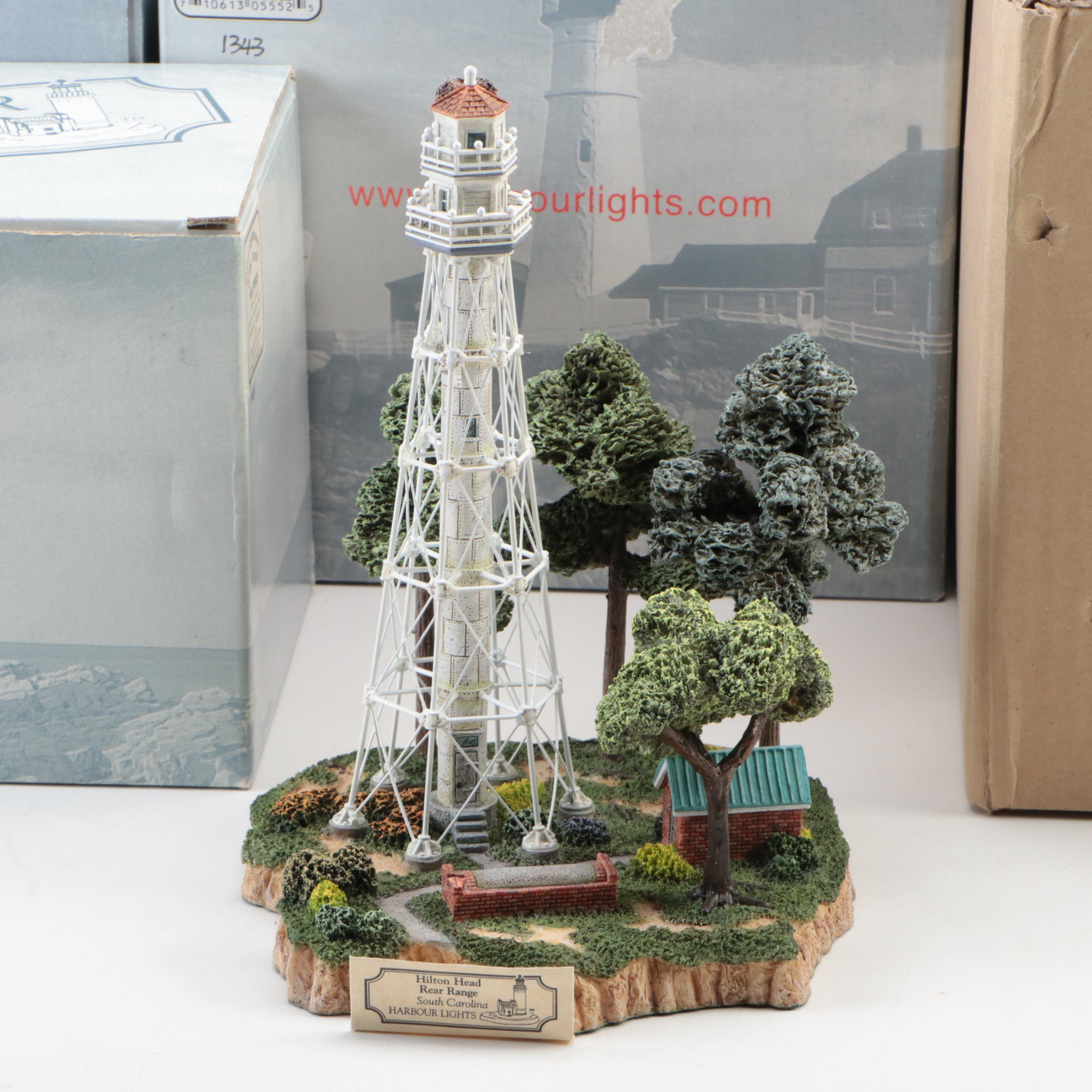 Harbour Lights "Hilton Head Rear Range," "Sea Pines" and More Resin Lighthouses