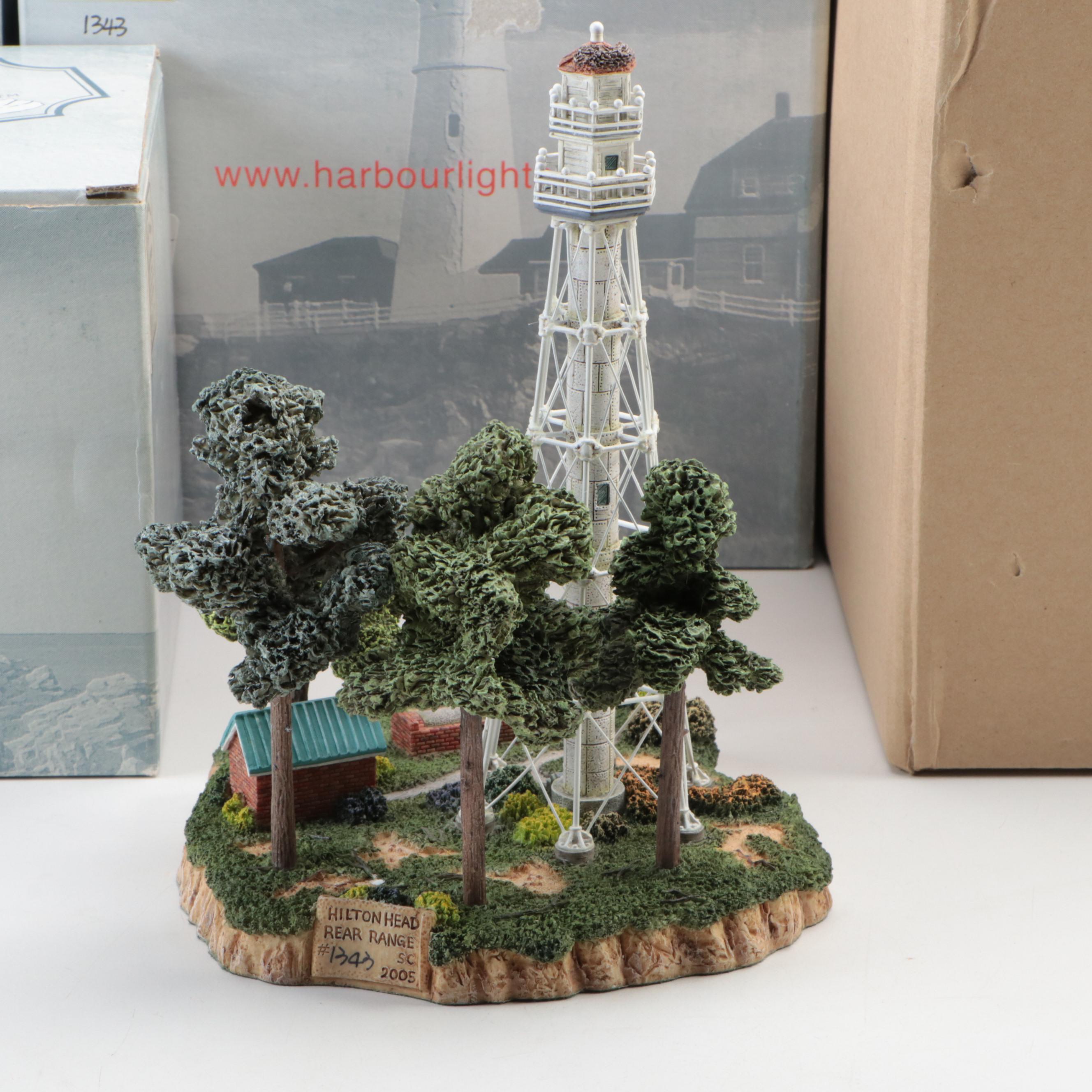 Harbour Lights "Hilton Head Rear Range," "Sea Pines" and More Resin Lighthouses