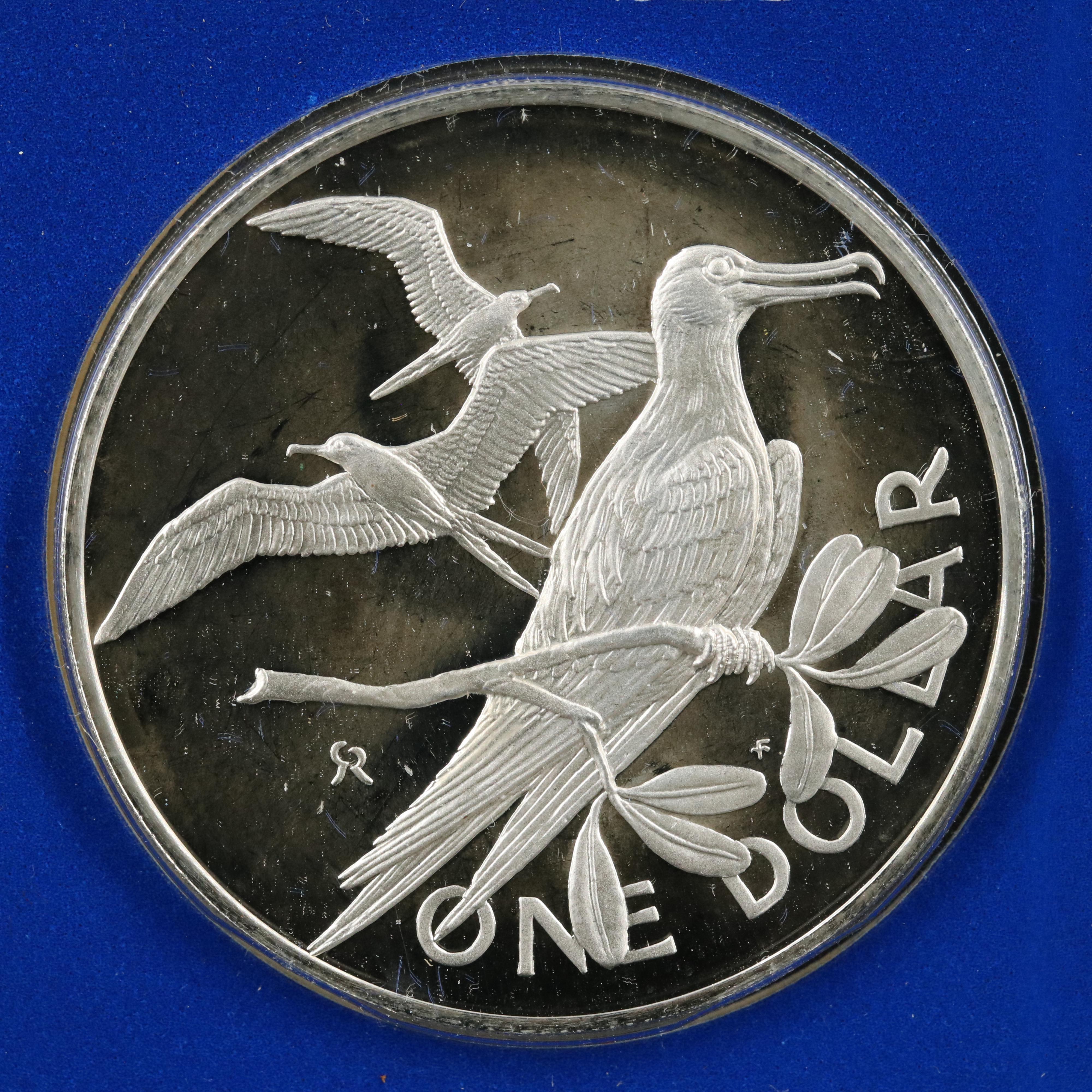 1977 British Virgin Islands all .925 Silver Proof Set