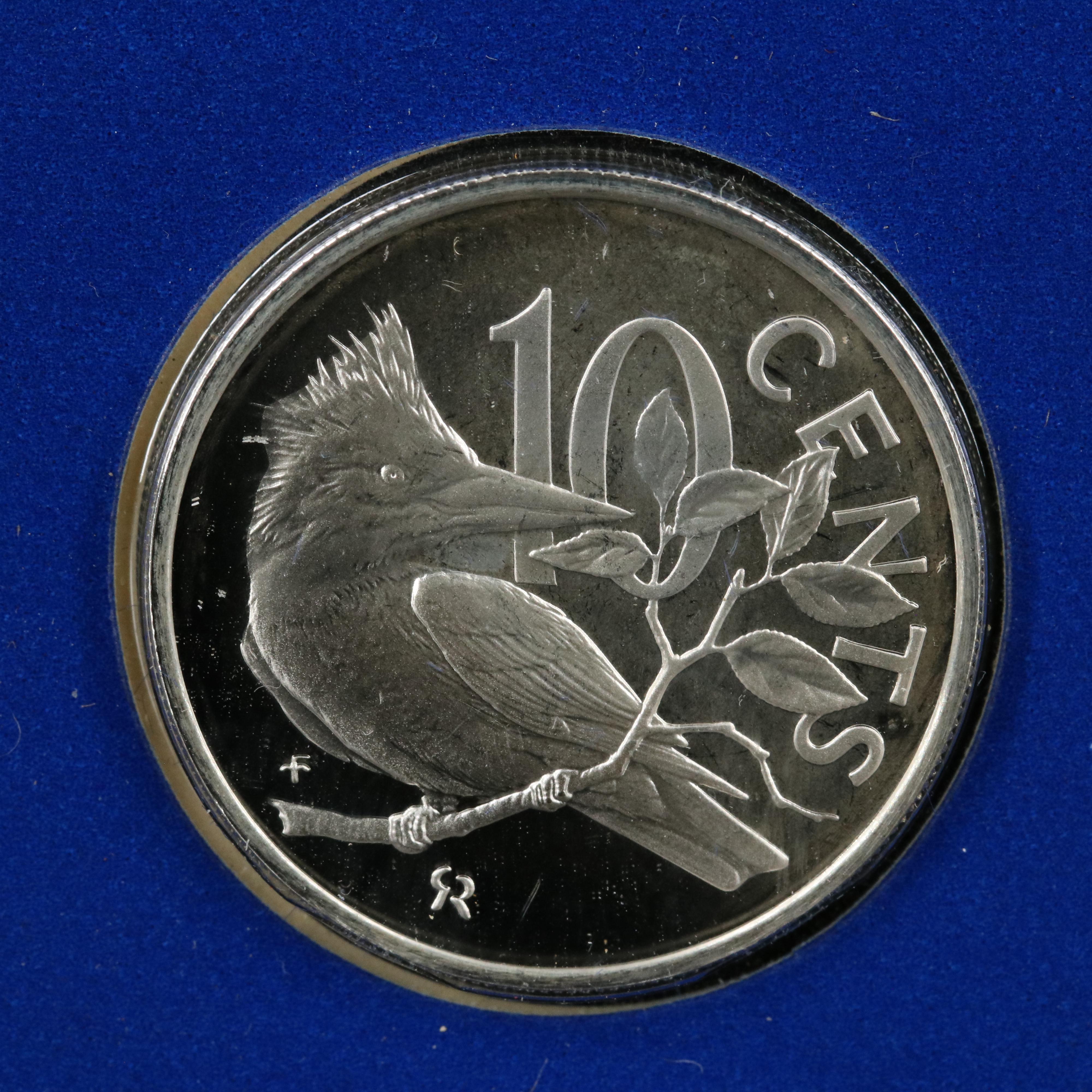 1977 British Virgin Islands all .925 Silver Proof Set